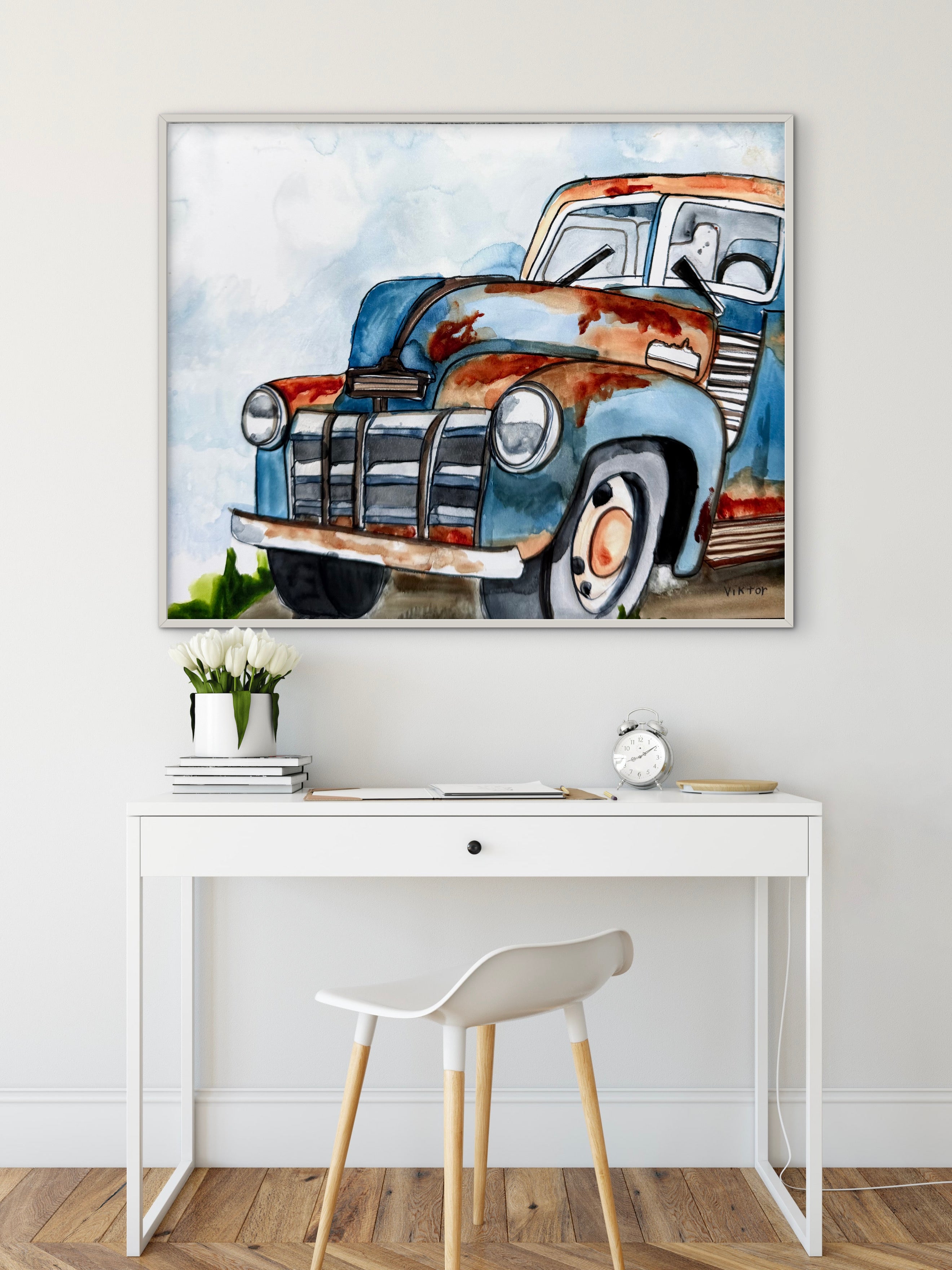 Vintage Transport - Art Prints detail image - Resin Society