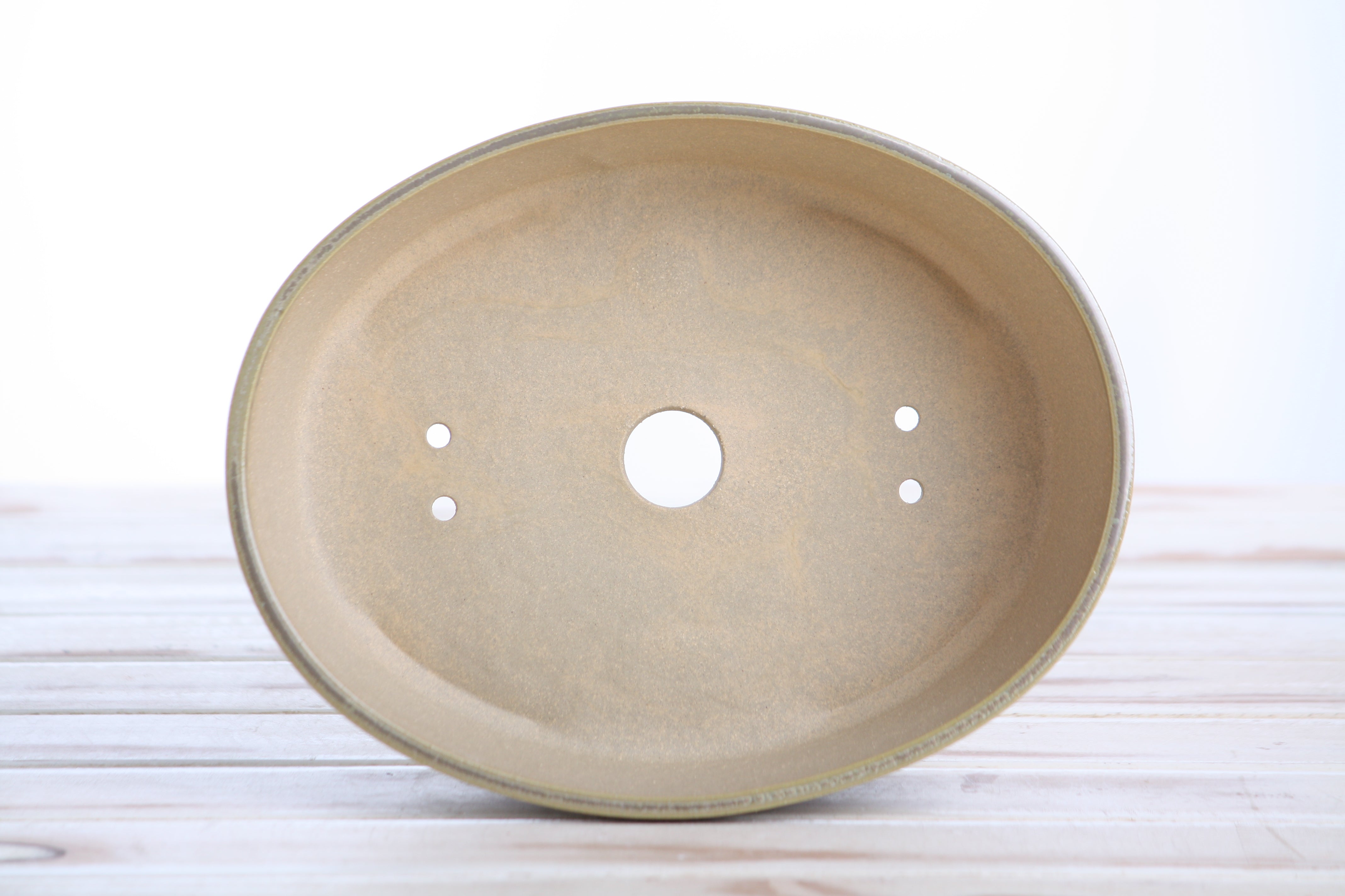 Willow Bonsai Ceramics Oval A Bonsai Pot 8 Inch – Straight-Sided Oval Planter