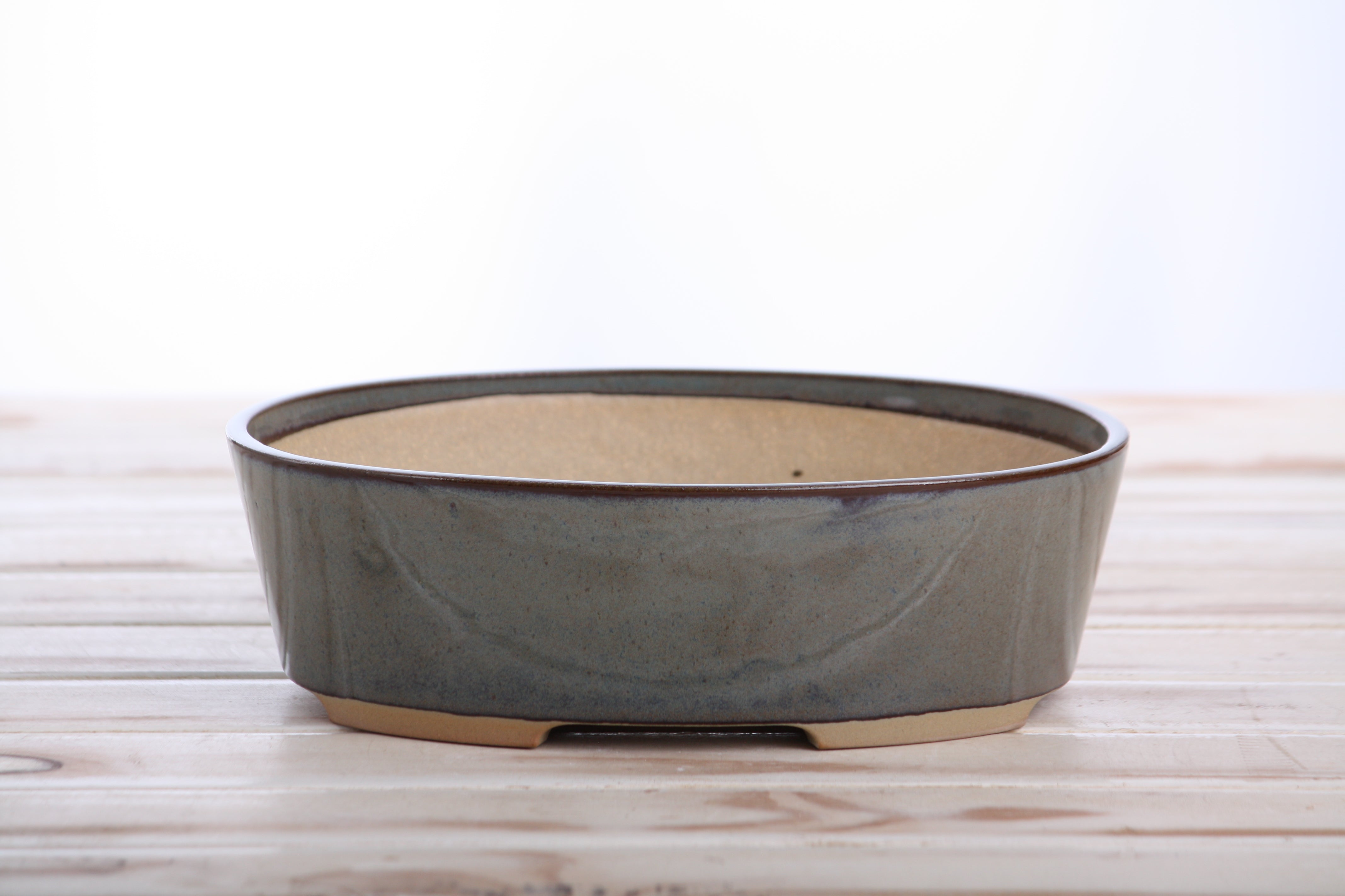 Willow Bonsai Ceramics Oval A Bonsai Pot 8 Inch – Starry Night