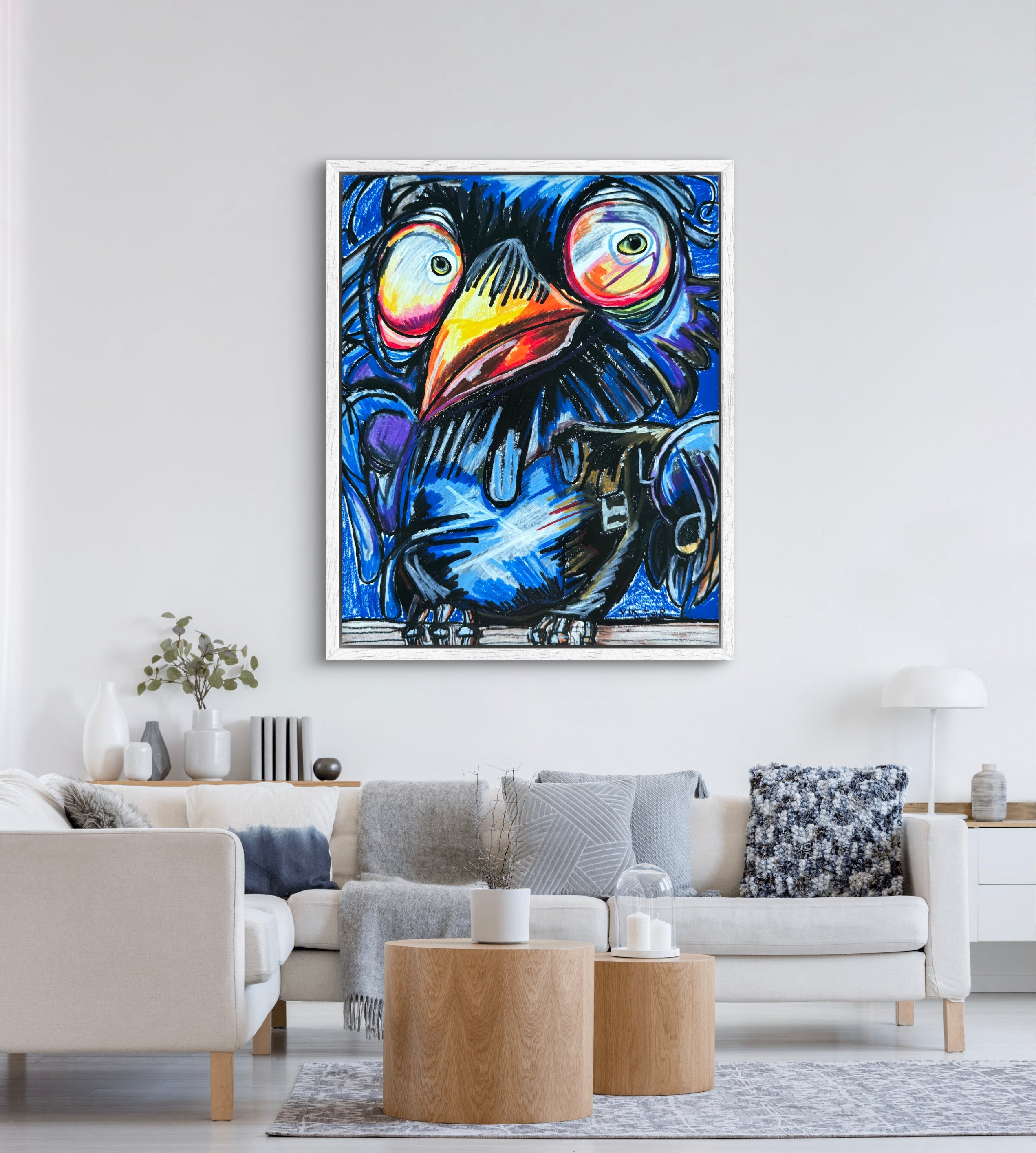 Edgar The Crow - Art Prints detail image - Resin Society