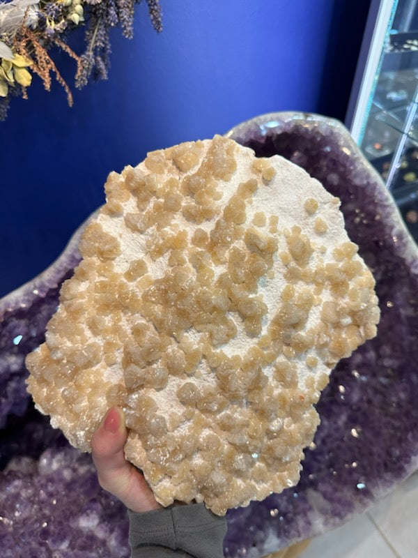 Yellow Orange Heulandite on Mordenite 4 kg by Rare Earth Gallery - product image 5 for Resin Society