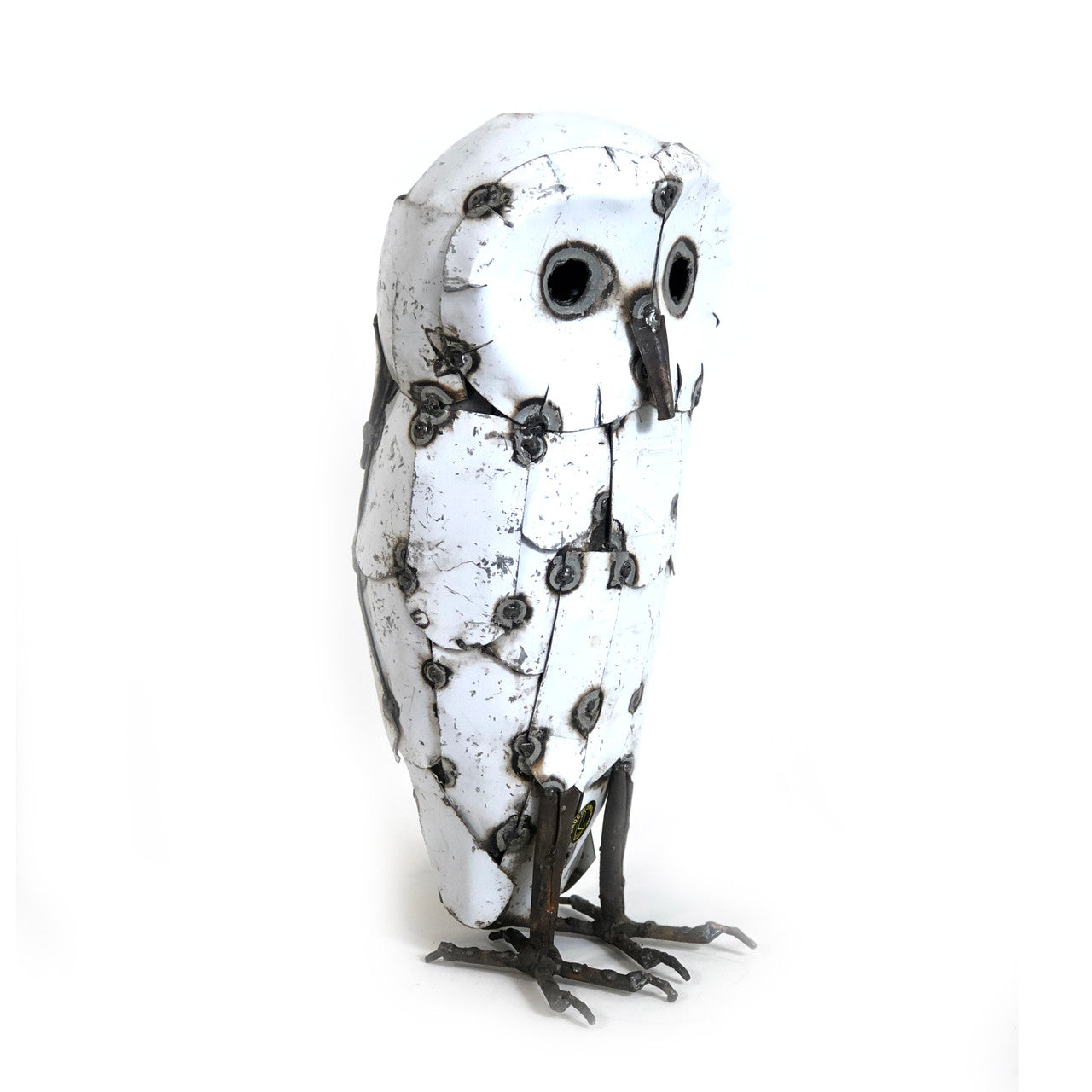 Snowy White Owls - Recycled Metal by Mbare Ltd - product image 5 for Resin Society