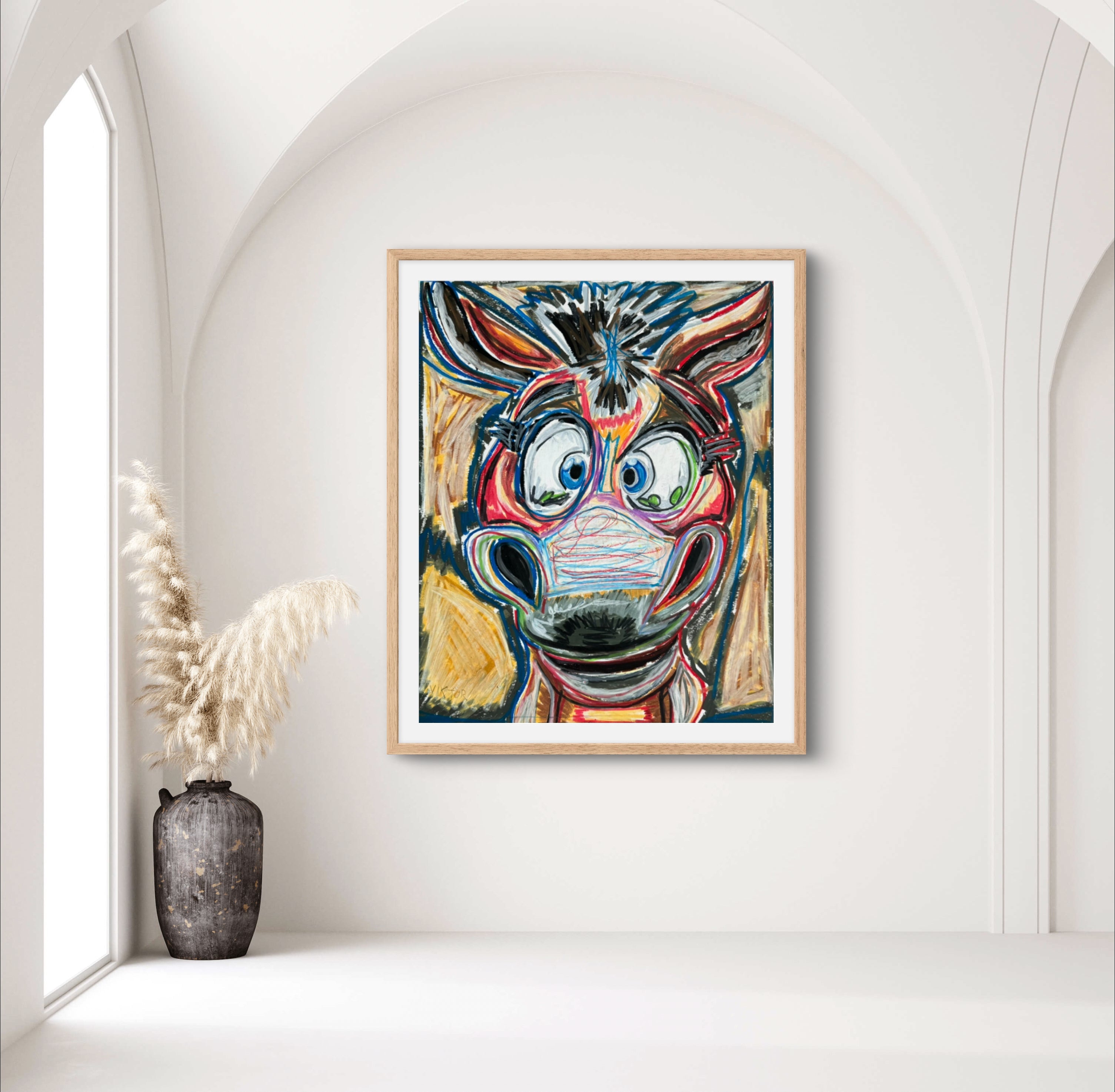 Mister Ed the Donkey - Art Prints detail image - Resin Society