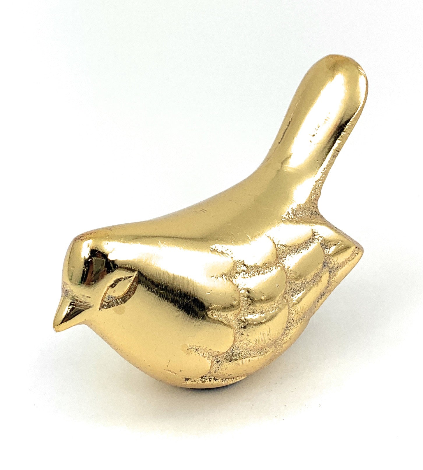 Vibhsa Bird Figurines Symbols of Health & Happiness (Golden Rustic)