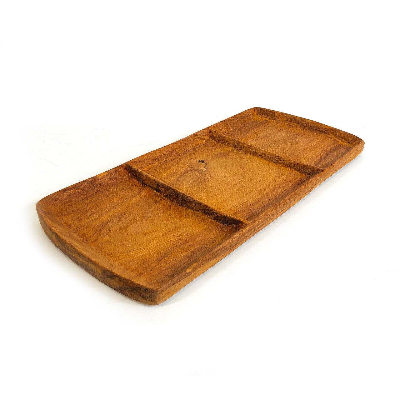 Teak 3 Part Serving Platter by Mbare Ltd - product image 3 for Resin Society
