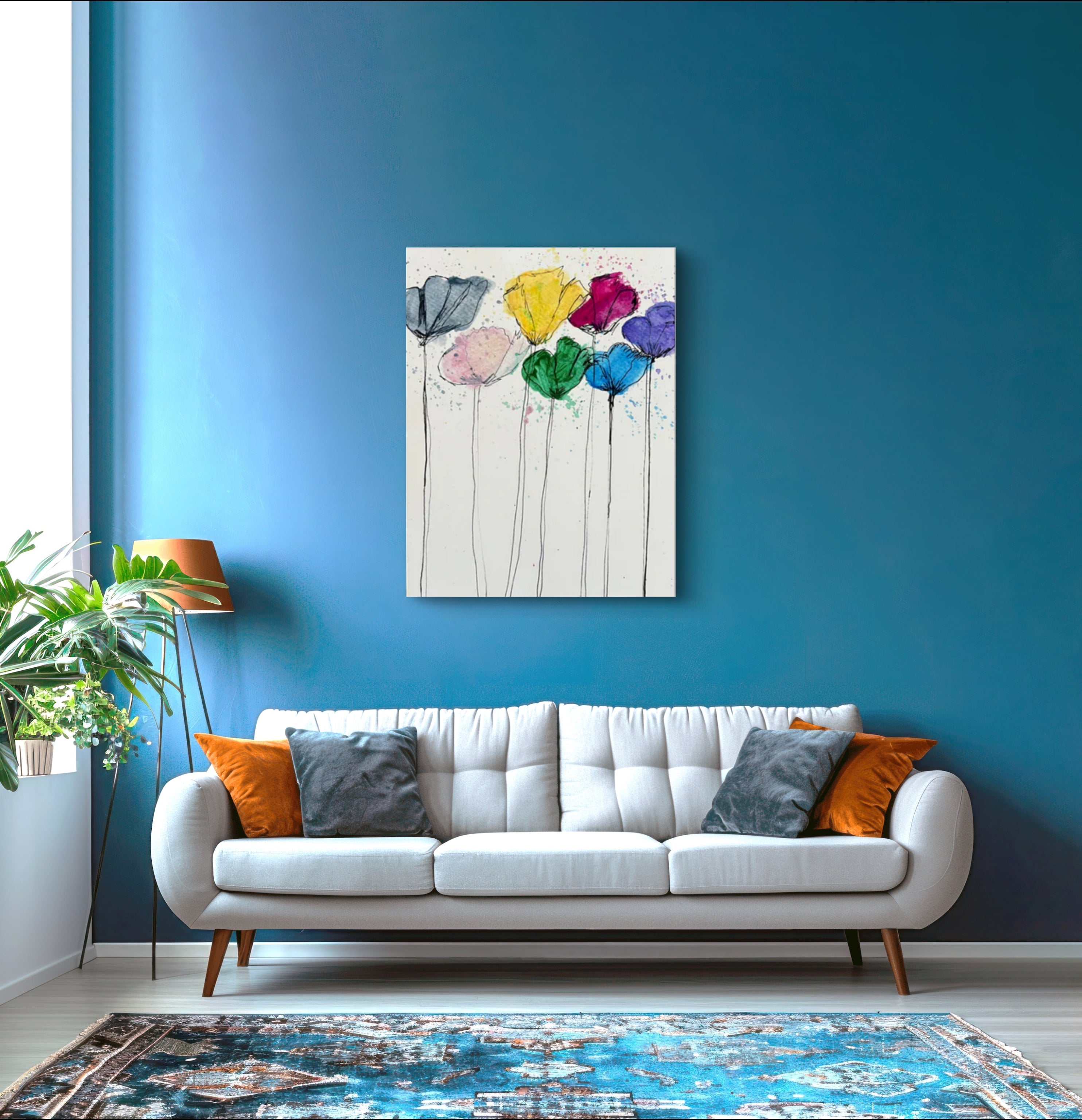 7 flowers - Art Prints detail image - Resin Society