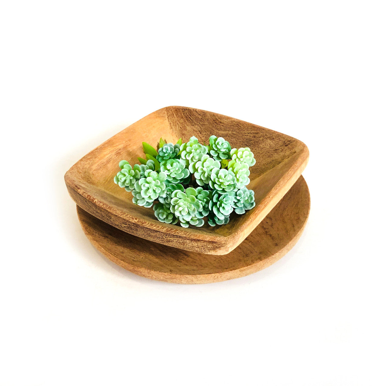 Round Teak Serving Platter by Mbare Ltd - product image 5 for Resin Society