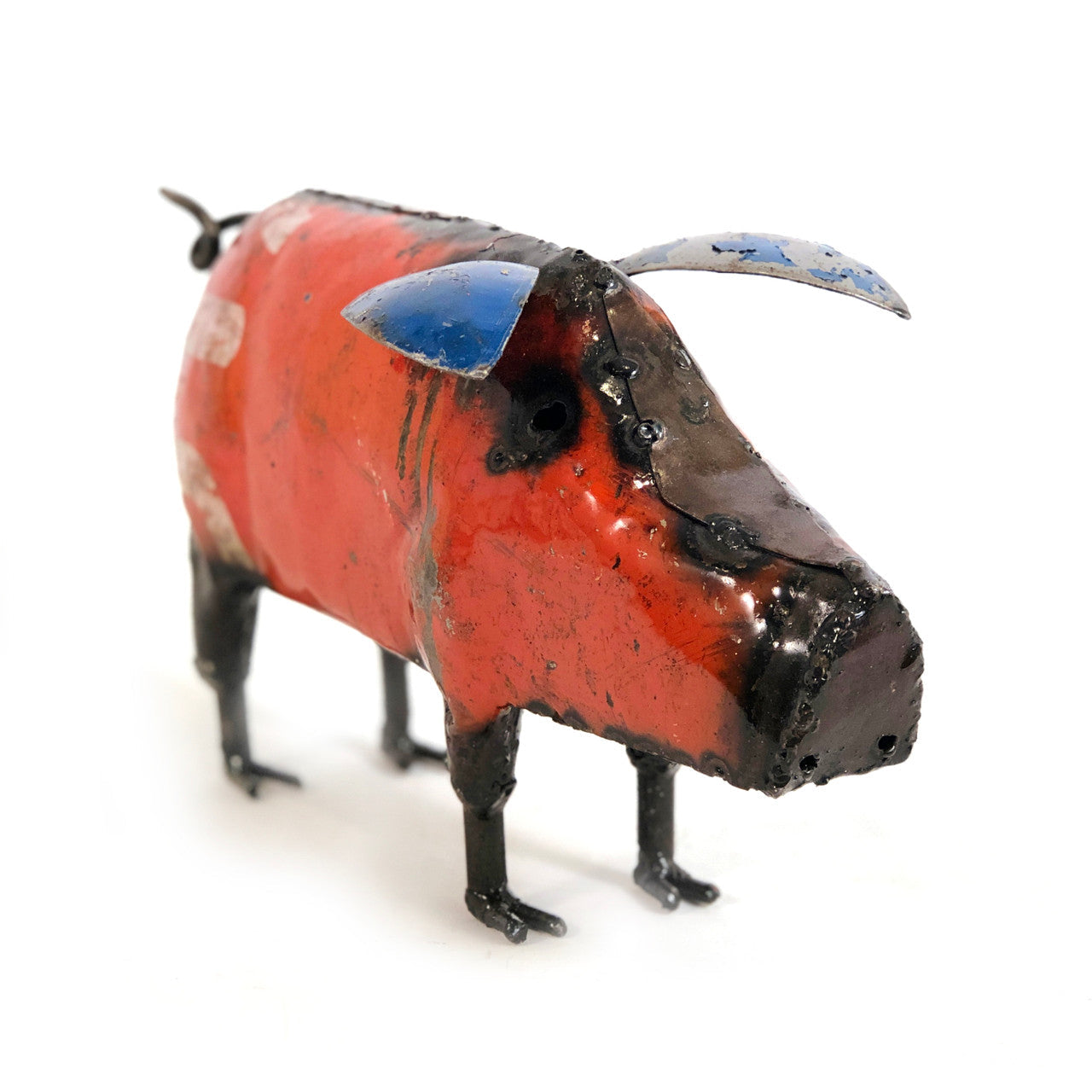 Cute Piggy - Colorful Recycled Metal by Mbare Ltd - product image 6 for Resin Society