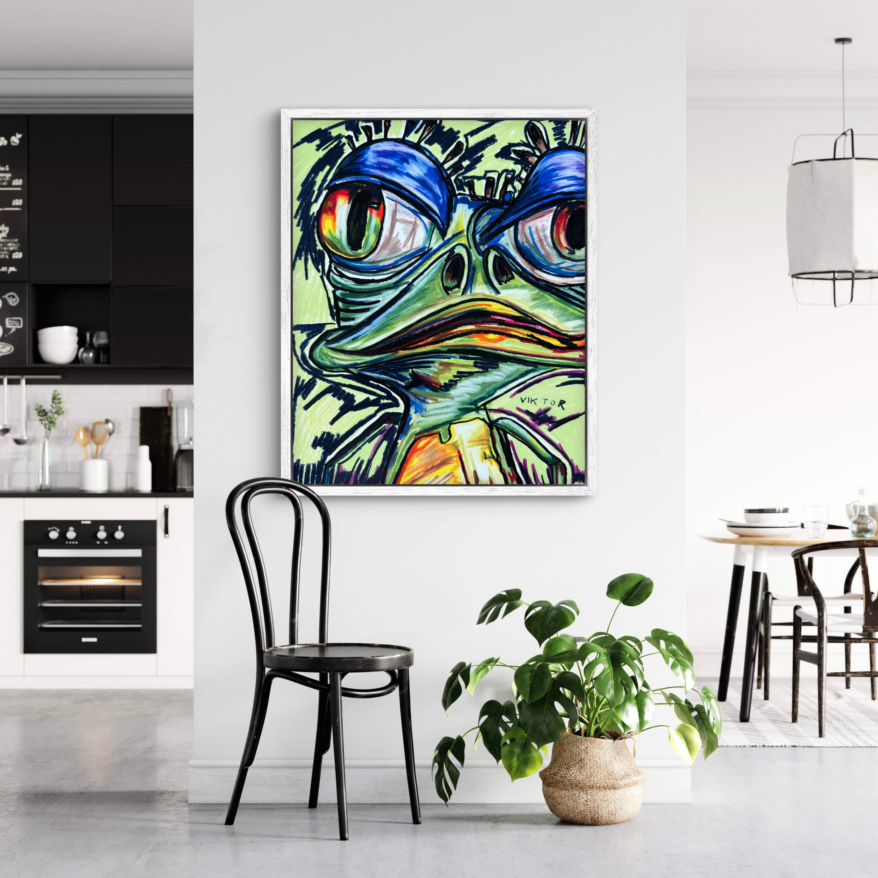 Crazy Frog - Art Prints detail image - Resin Society
