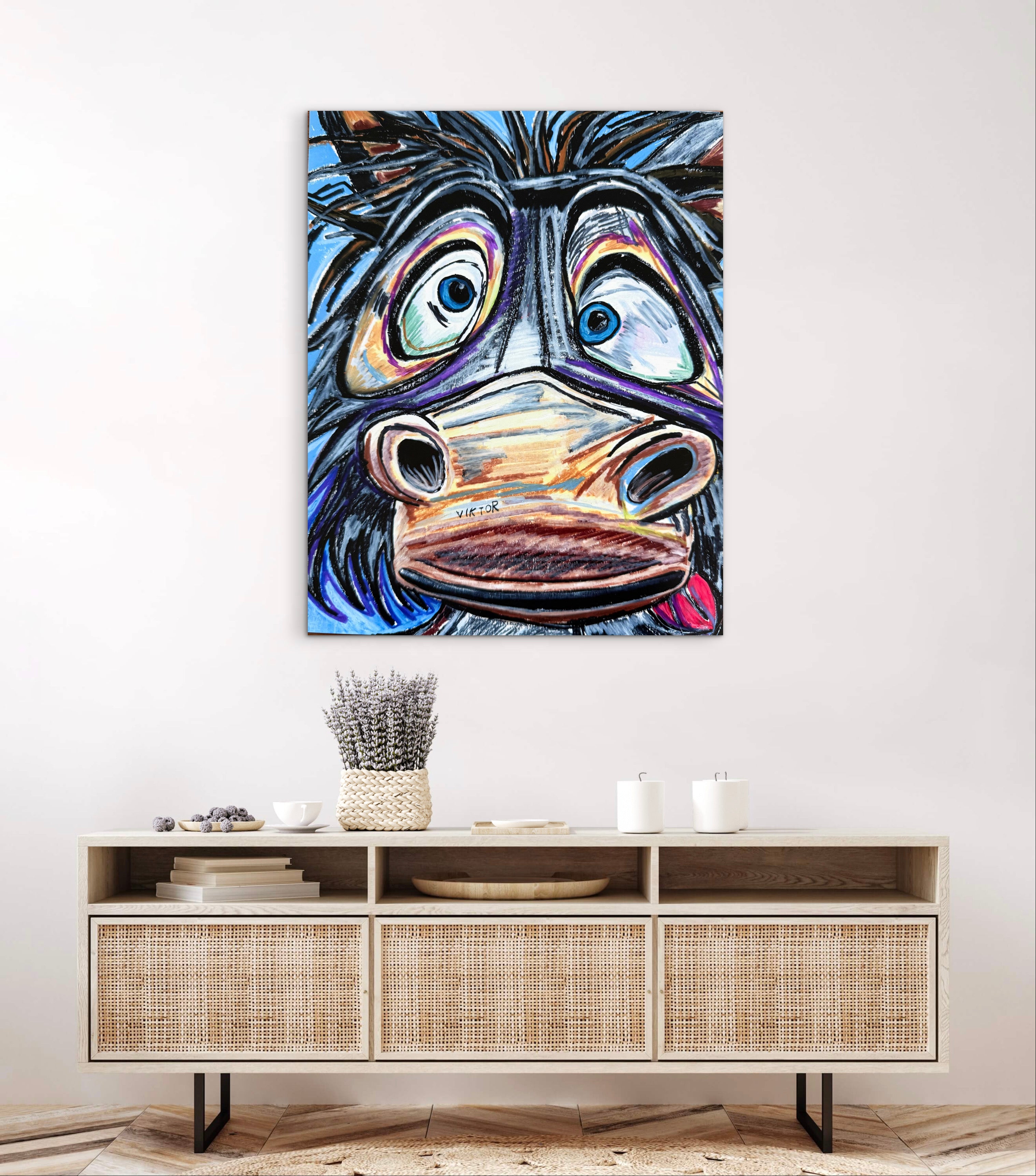 Silly Donkey - Art Prints detail image - Resin Society