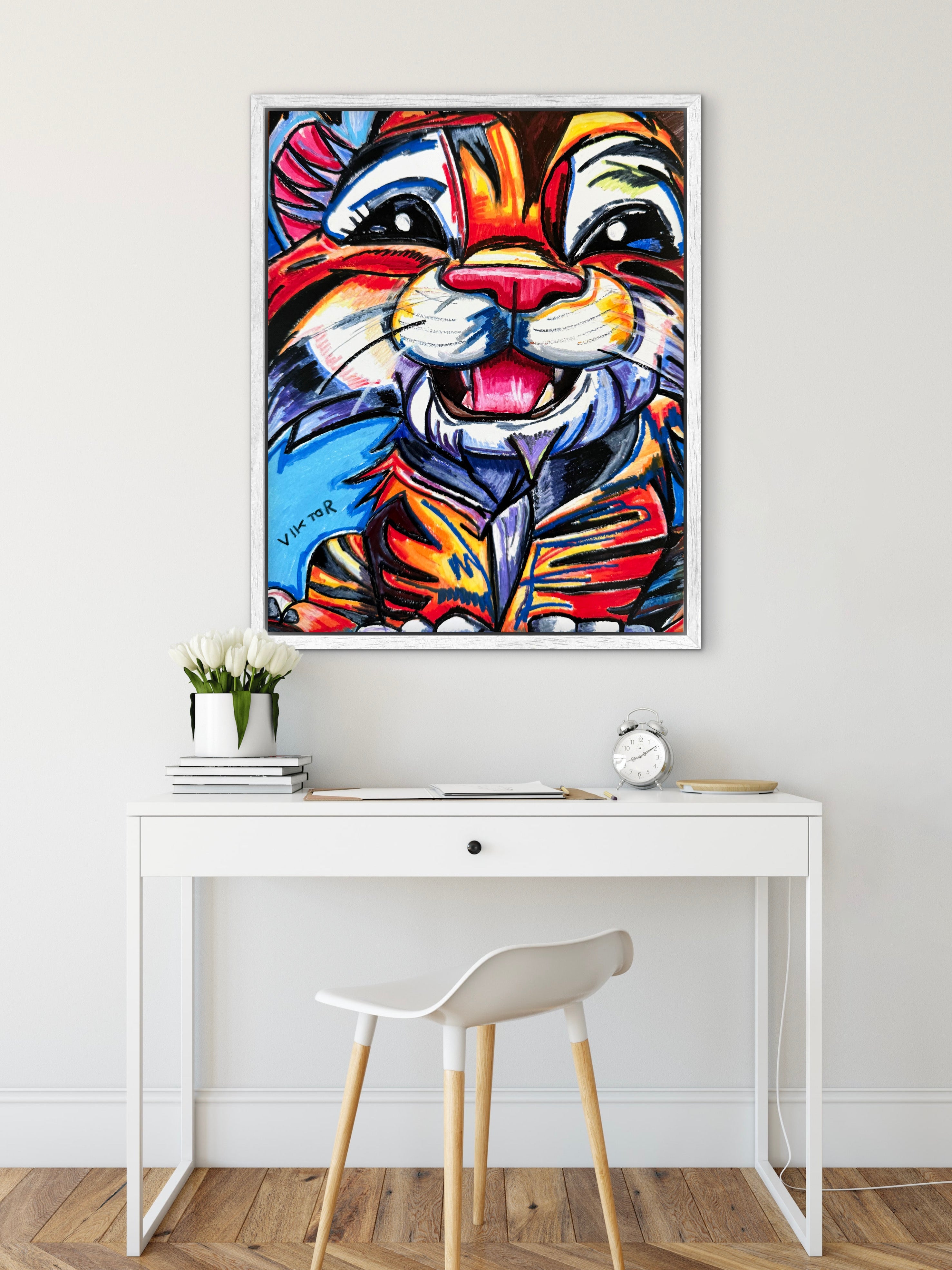 Stripy - Art Prints detail image - Resin Society