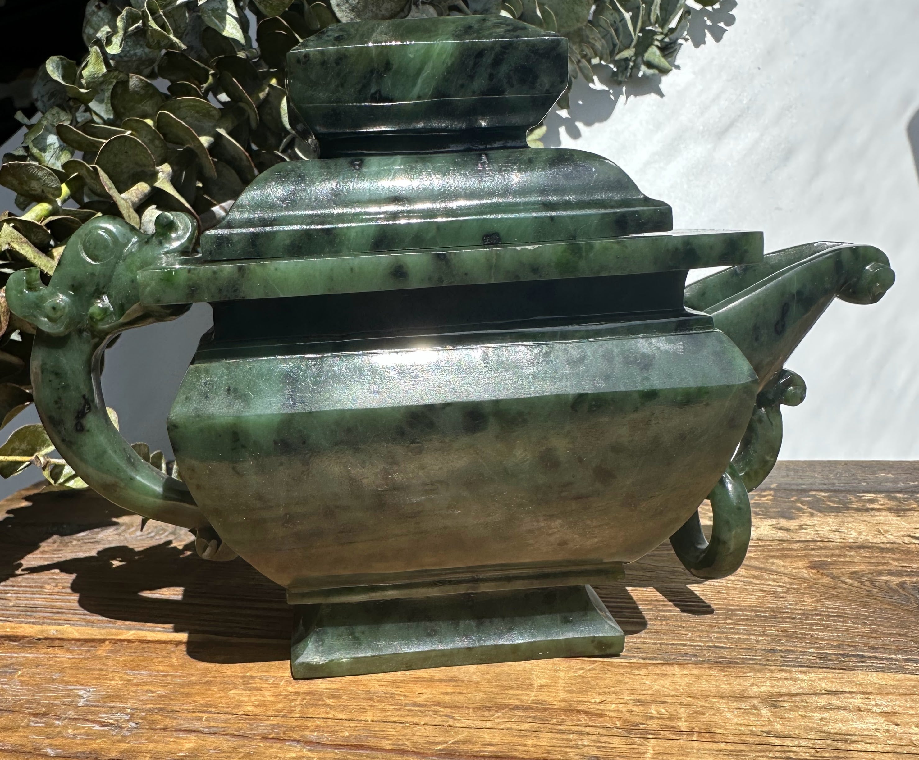 Canadian River Jade Teapot, 6.75" by Jade Mine - product image 7 for Resin Society