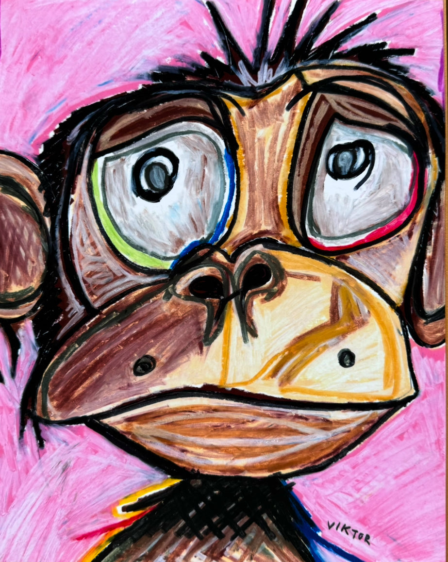 Banana Bandit - Art Prints by Vichy's Art - Resin Society