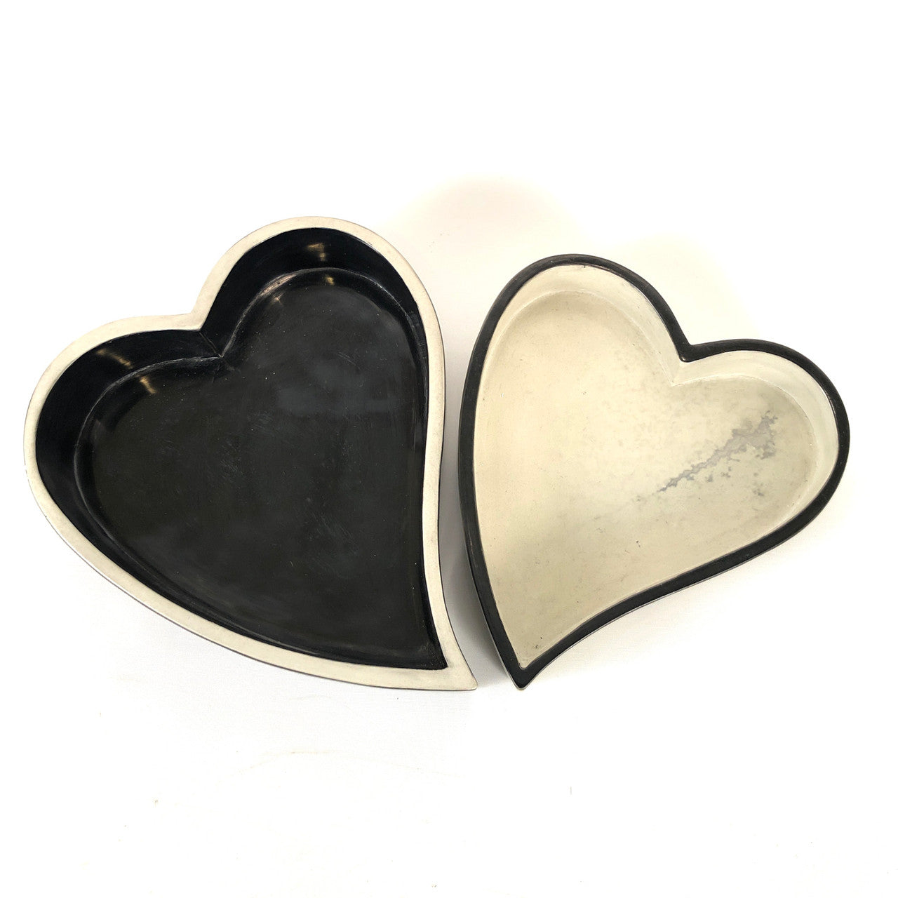 Heart Bowls Black + White by Mbare Ltd - product image 3 for Resin Society