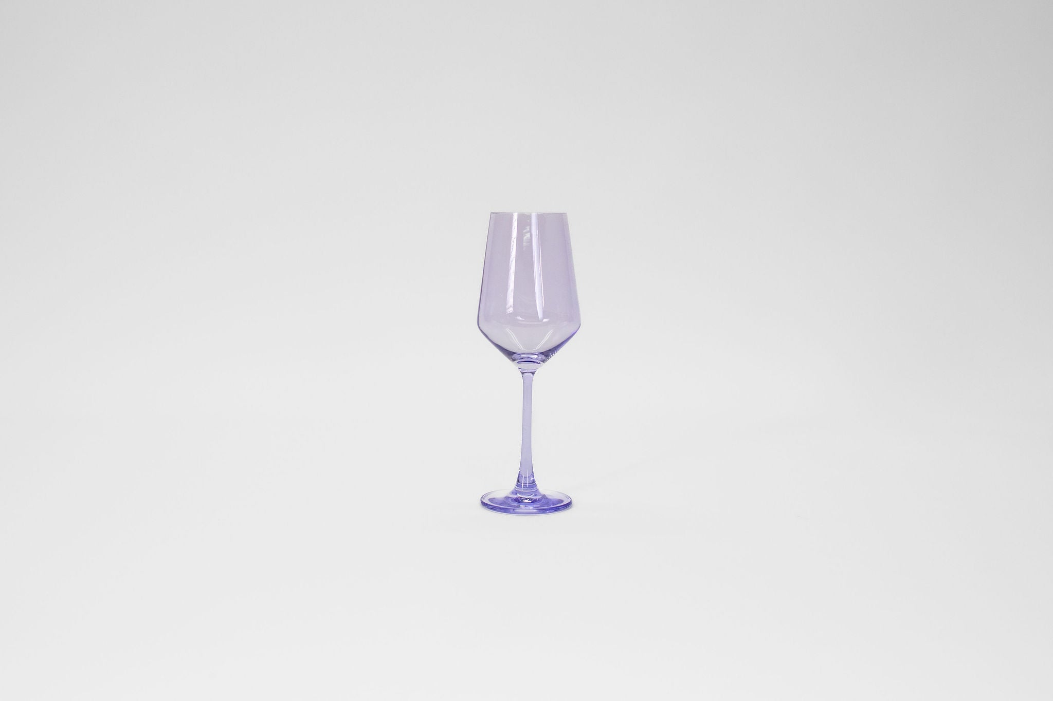 Lady Lavender - Stemless Colored Wine Glass