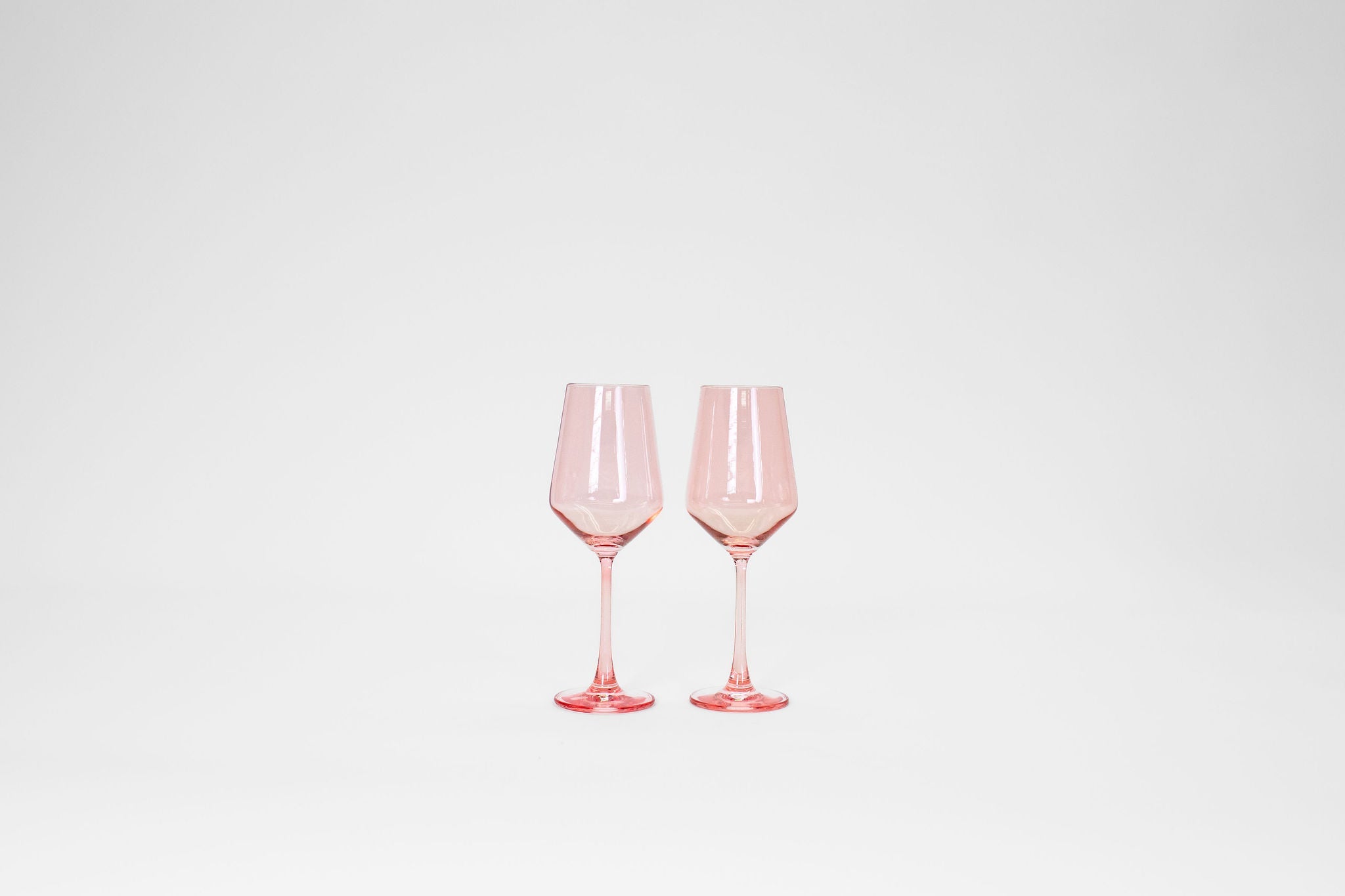 Tickle Me Pink - Stemless Colored Wine Glass