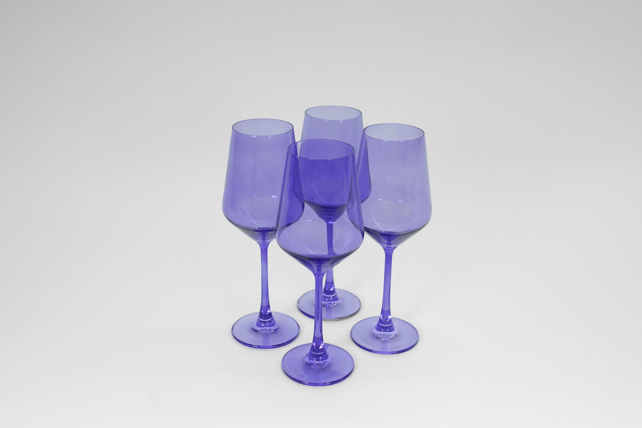 Veri Peri Purple - Stemless Colored Wine Glass