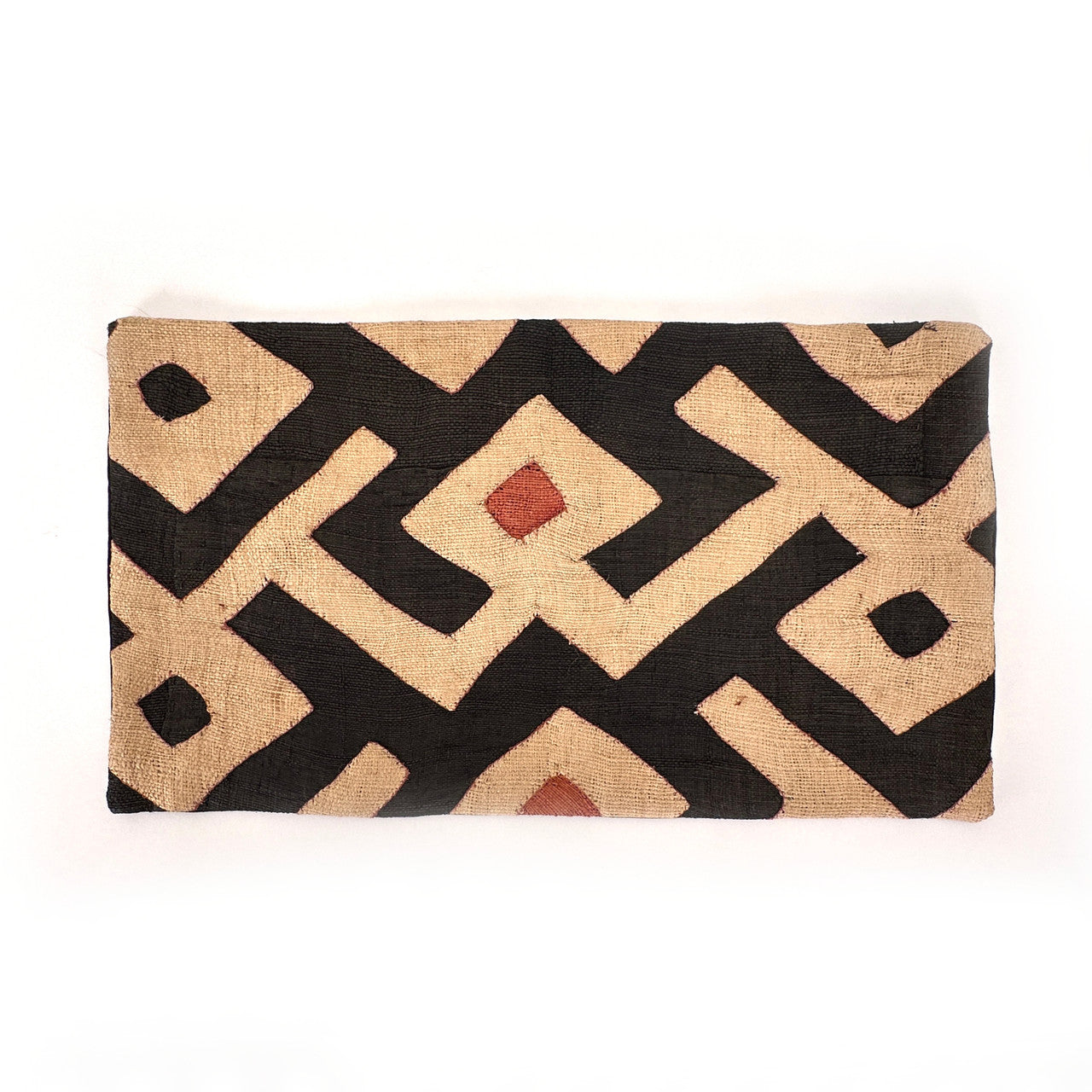 Kuba Cloth Pillow Cover - Rectangular by Mbare Ltd - product image 5 for Resin Society
