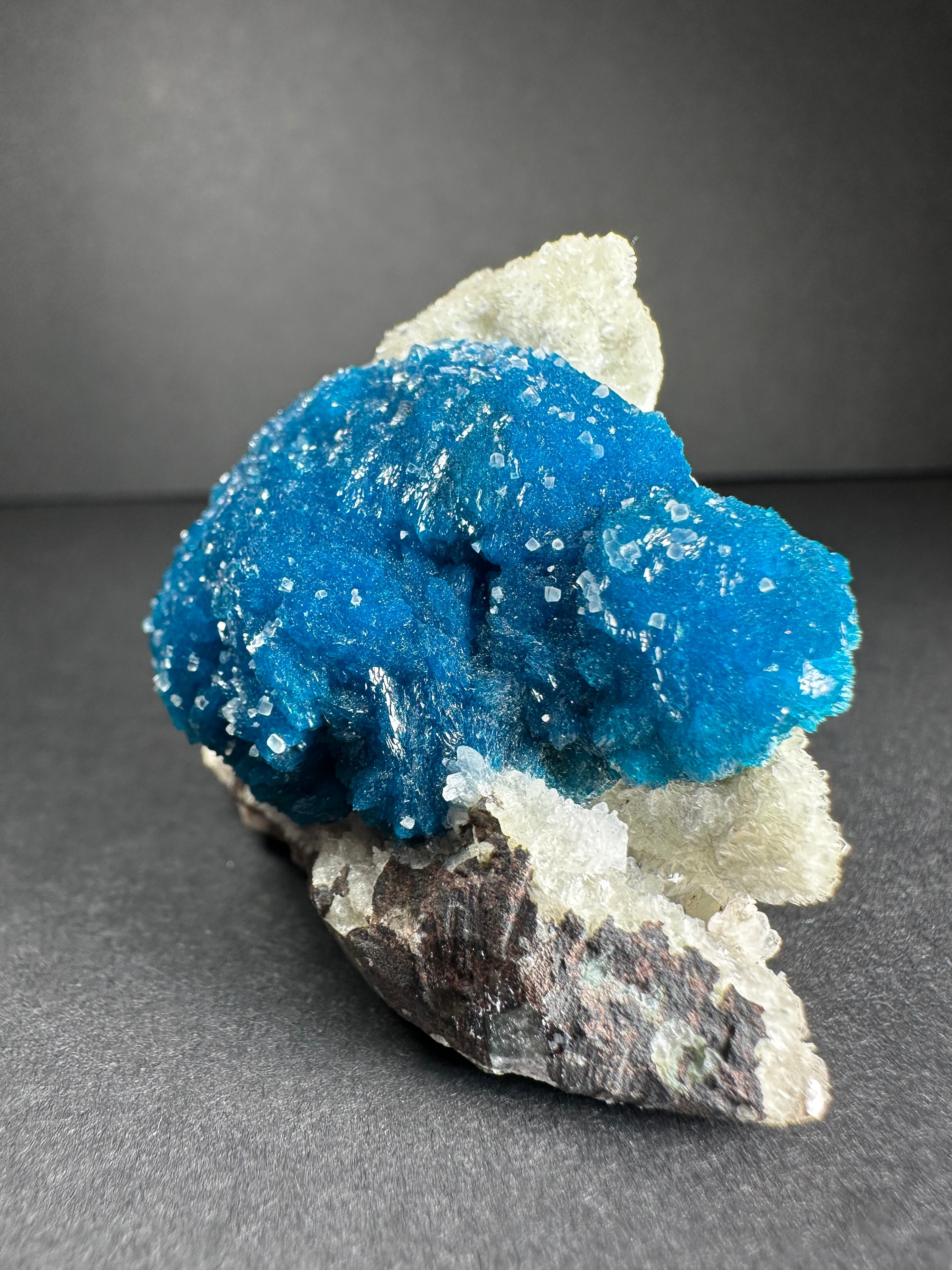 Cavansite with Stilbite on Matrix from Pune, Maharashtra, India by Rare Earth Gallery - product image 3 for Resin Society