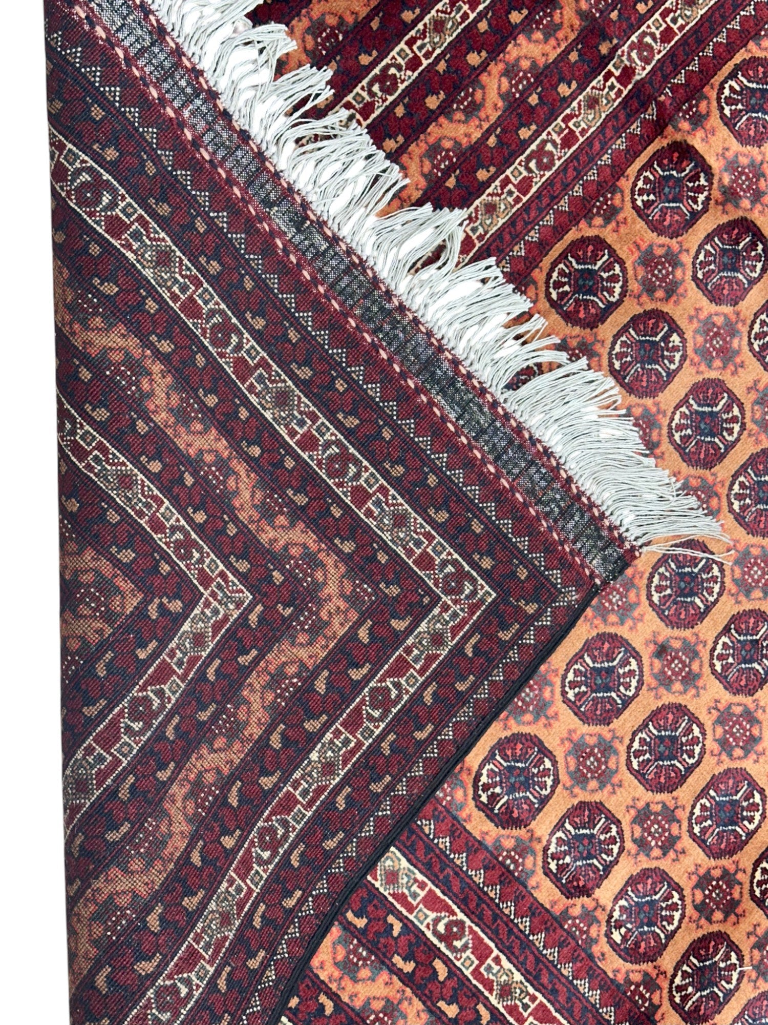 Hand-Knotted Afghani Mawri Wool Rug – 6'9″ x 9'6″ by Rugistan - product image 3 for Resin Society