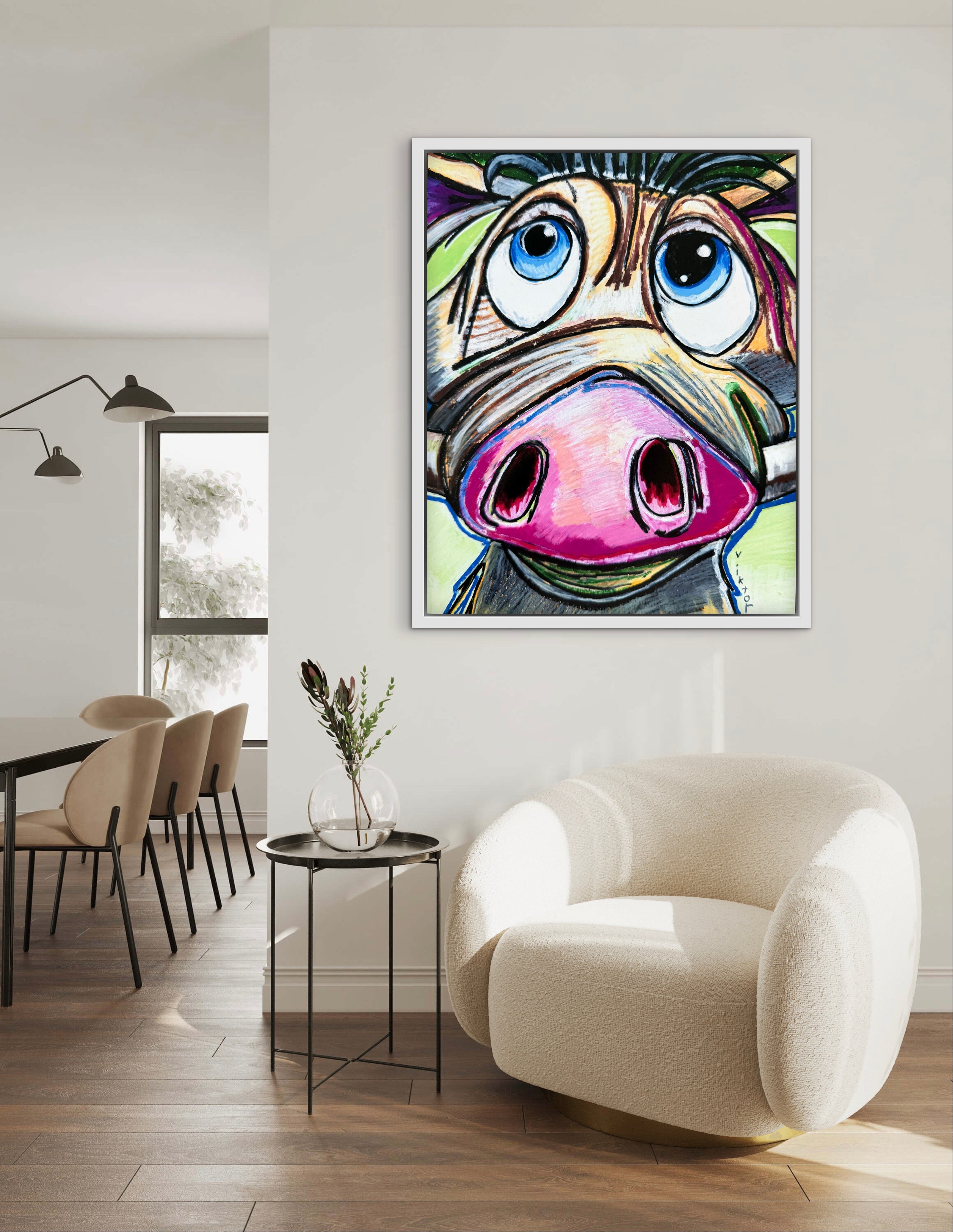 Whimsy Boar - Art Prints detail image - Resin Society