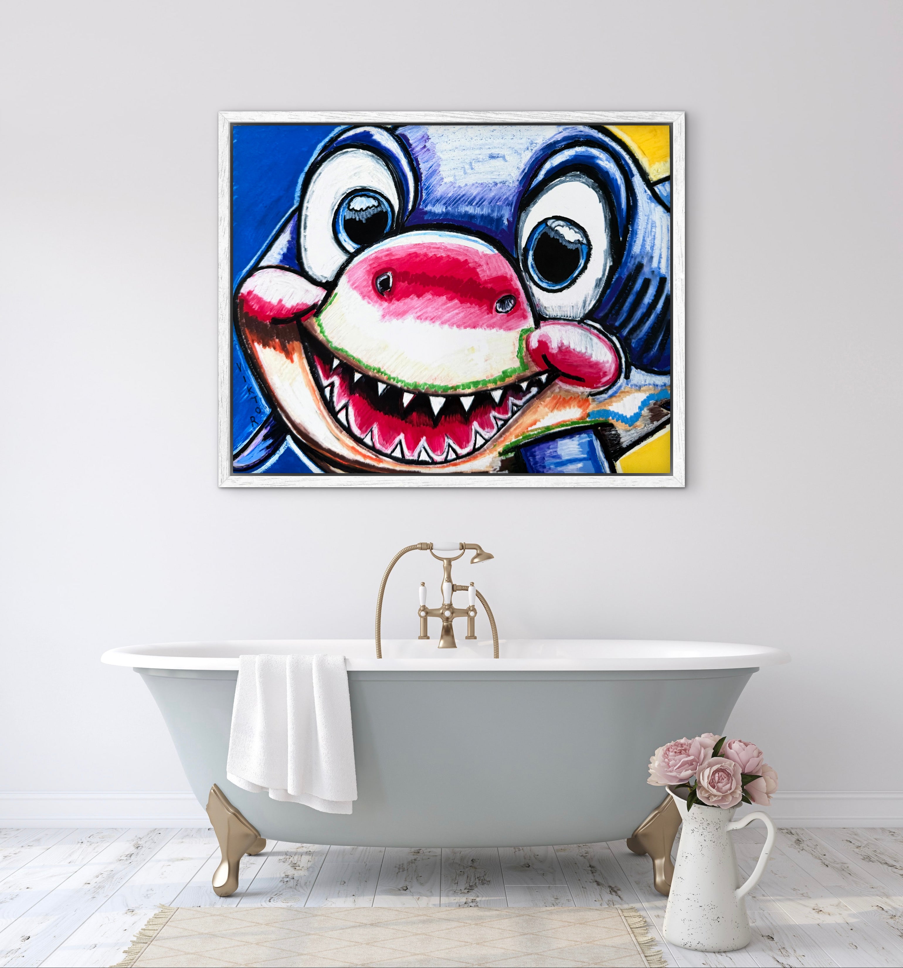Friendly Smile - Art Prints detail image - Resin Society