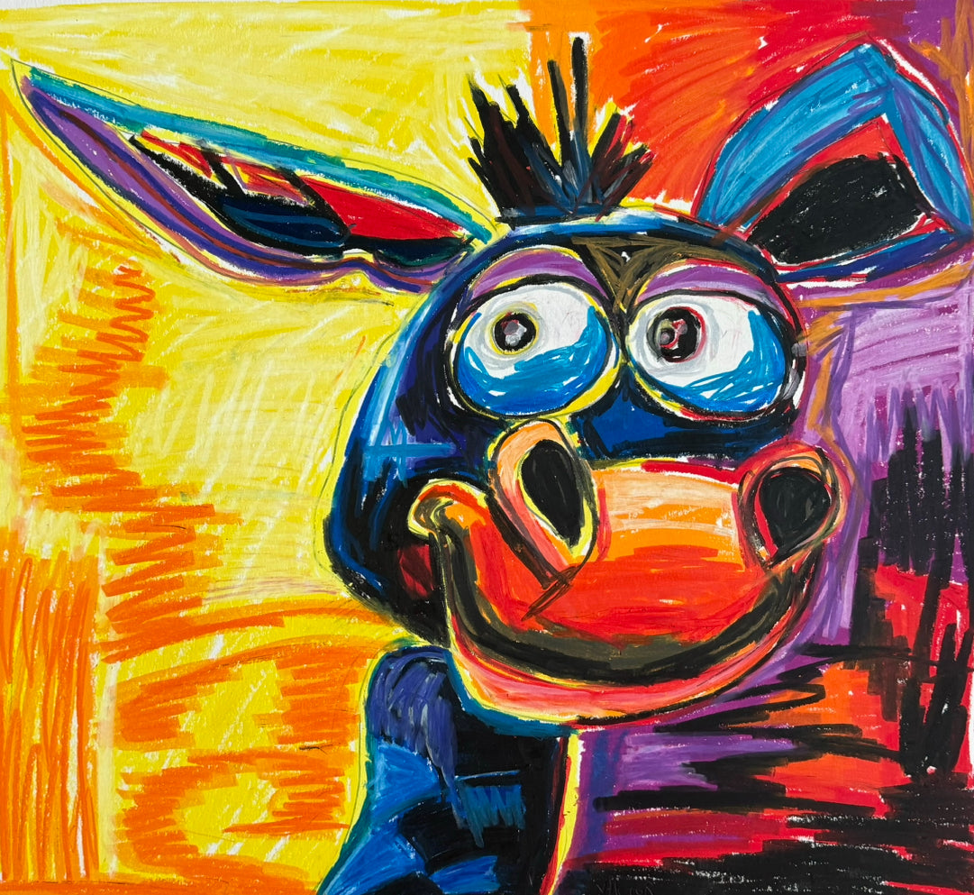 Wookey Dookey Donkey - Art Prints by Vichy's Art - Resin Society