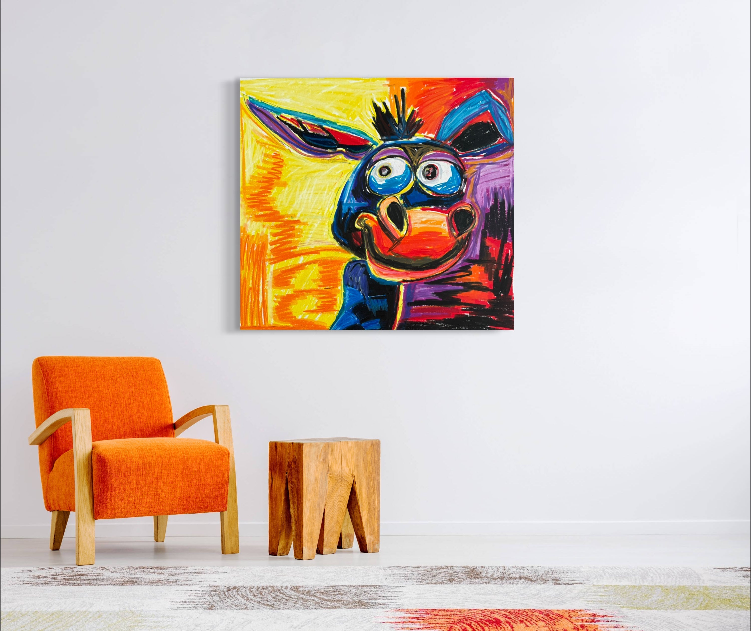 Wookey Dookey Donkey - Art Prints detail image - Resin Society