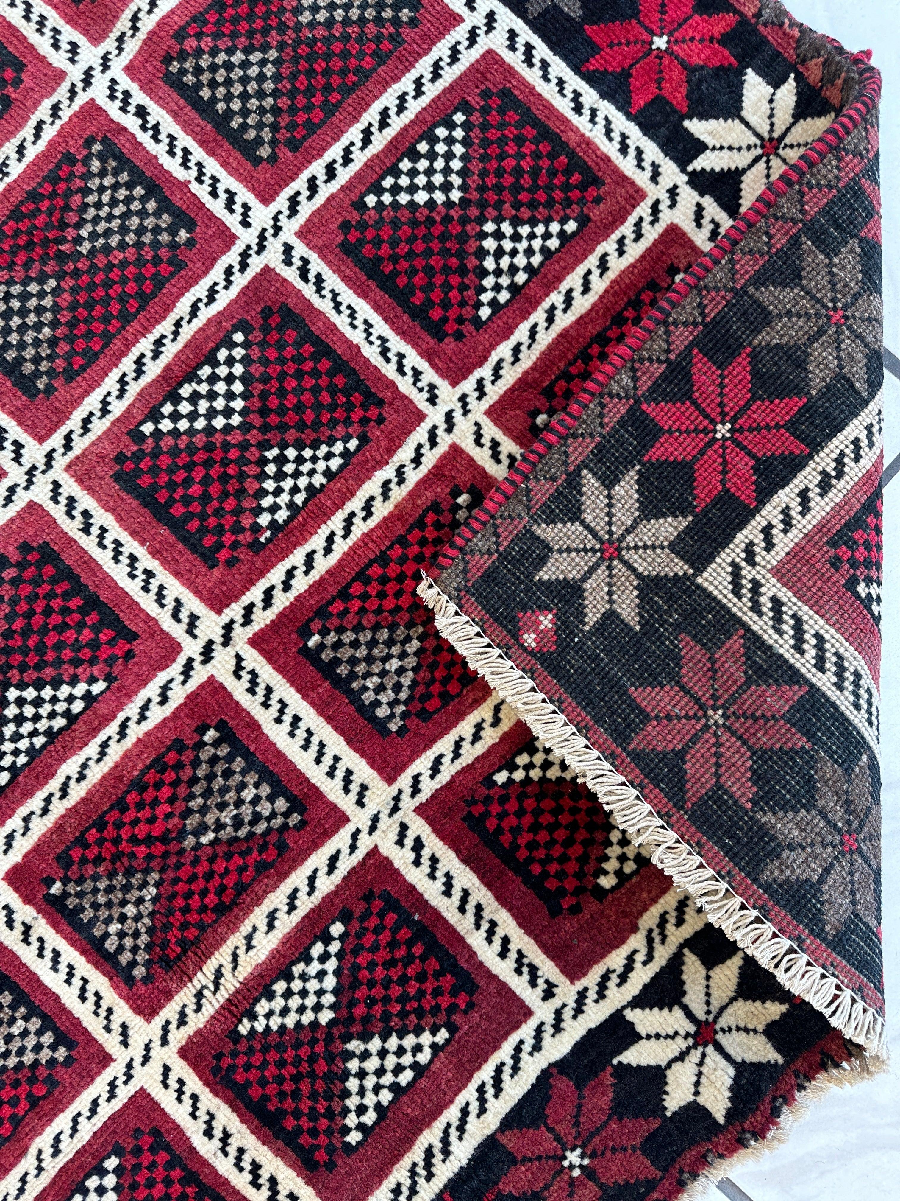 Hand-knotted Persian Tribal Khorramabad Wool Rug 4’3” x 6’10” by Rugistan - product image 10 for Resin Society