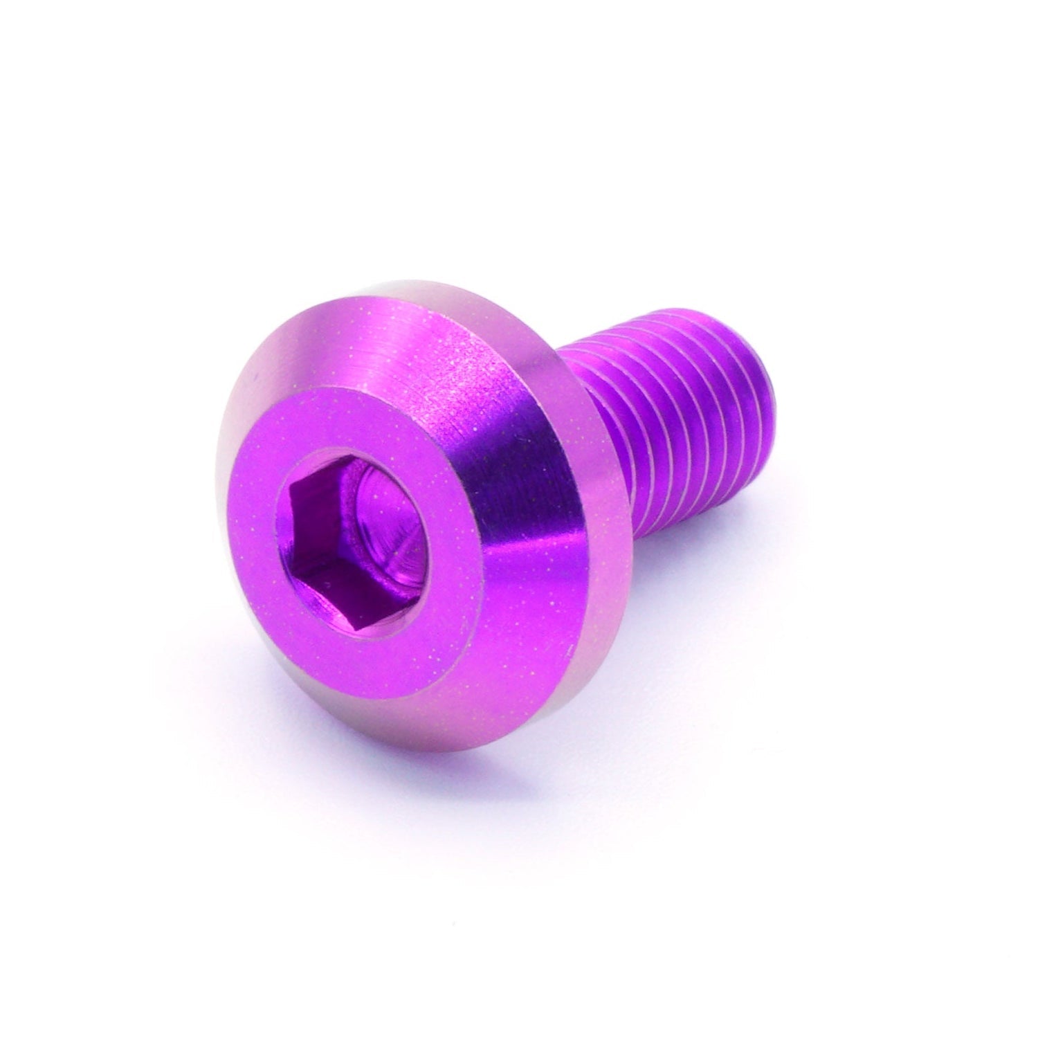 M7 x 1.00 x 15mm titanium motor head bolt in various finishes