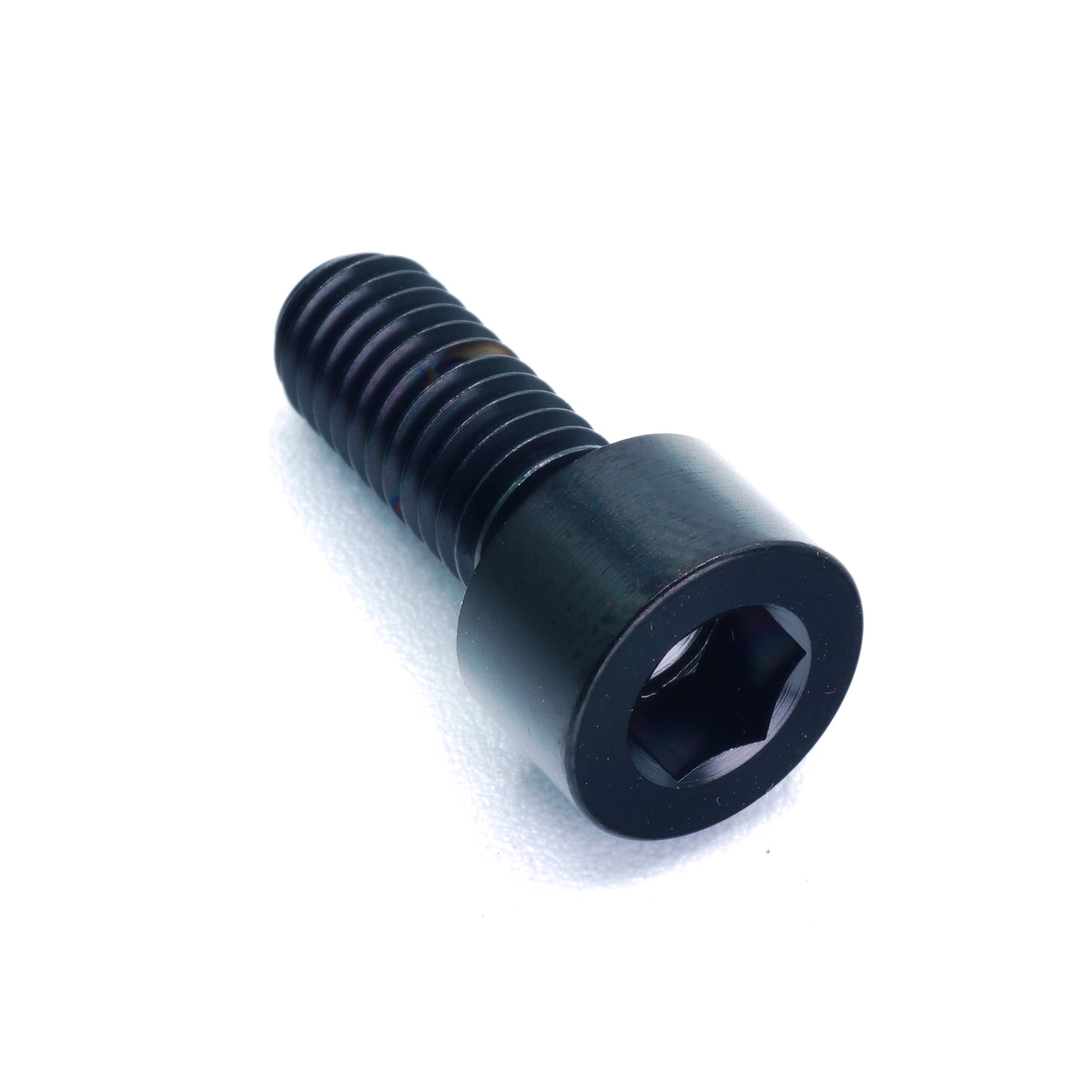M6 x 1.00 x 15mm Titanium Socket Cap Bolt in polished finish