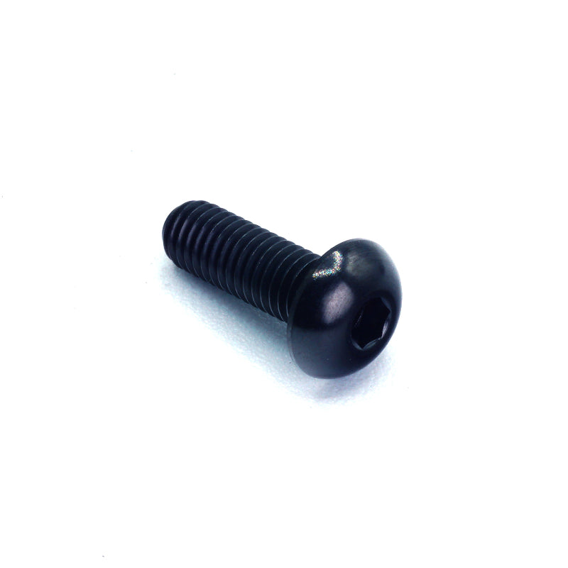 M5 x .8 x 15mm Titanium Button Head Bolt in Polished finish