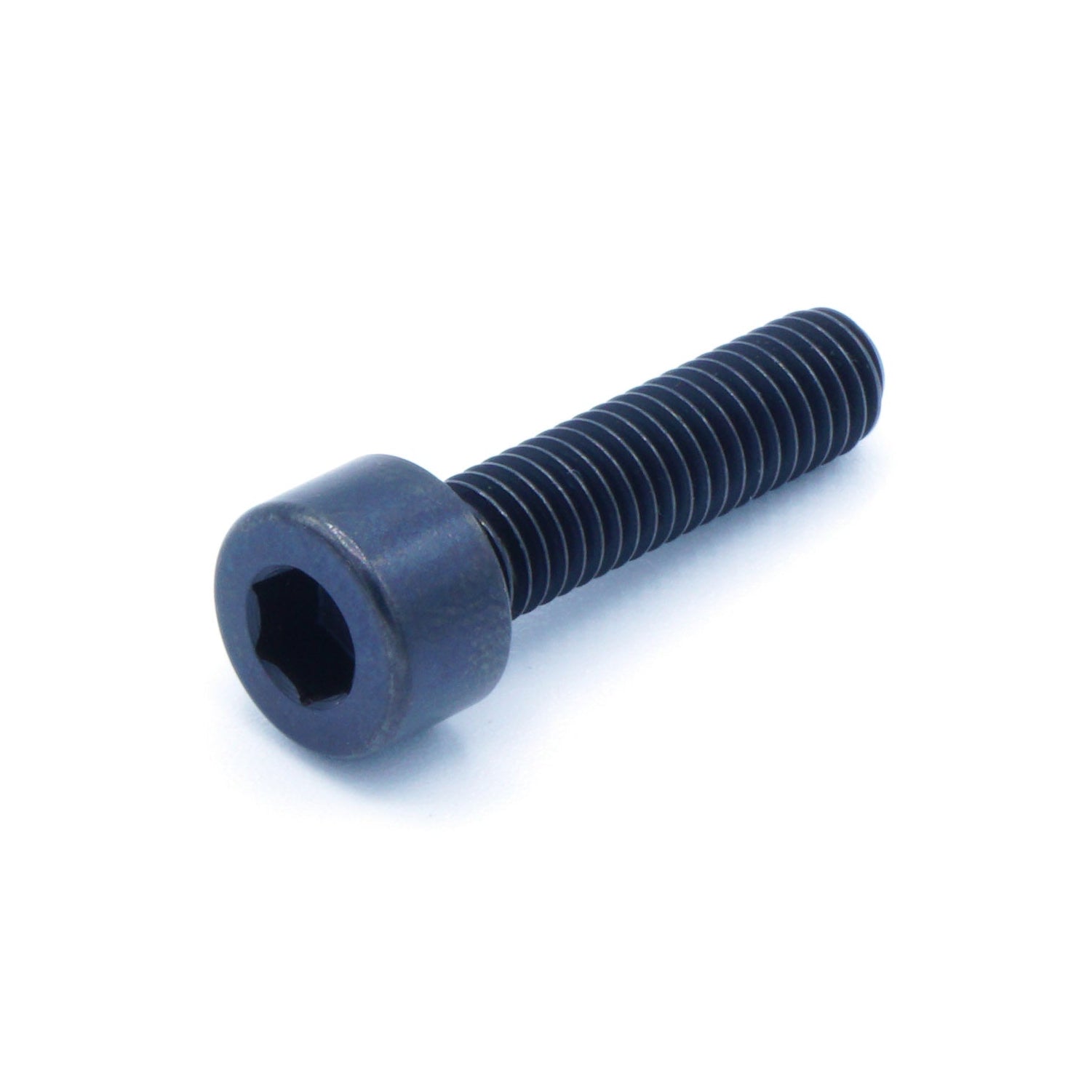 M5 x .8 x 20mm titanium socket cap bolt in polished finish