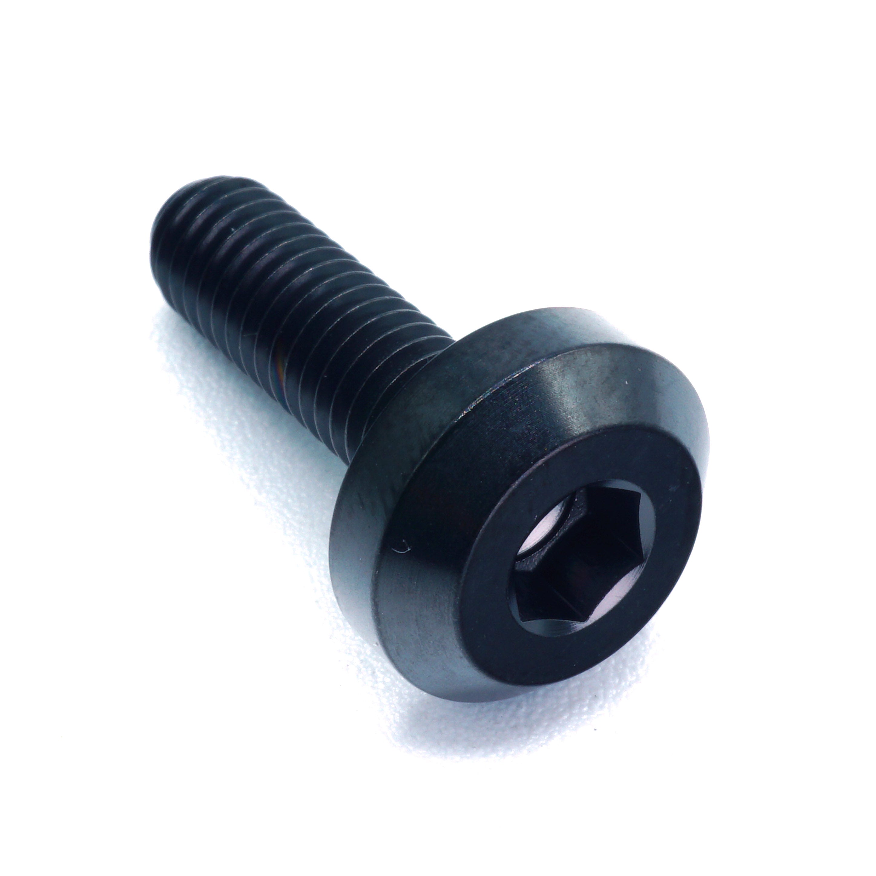 M6 x 1.00 x 20mm Titanium Motor Head Bolt in various colors