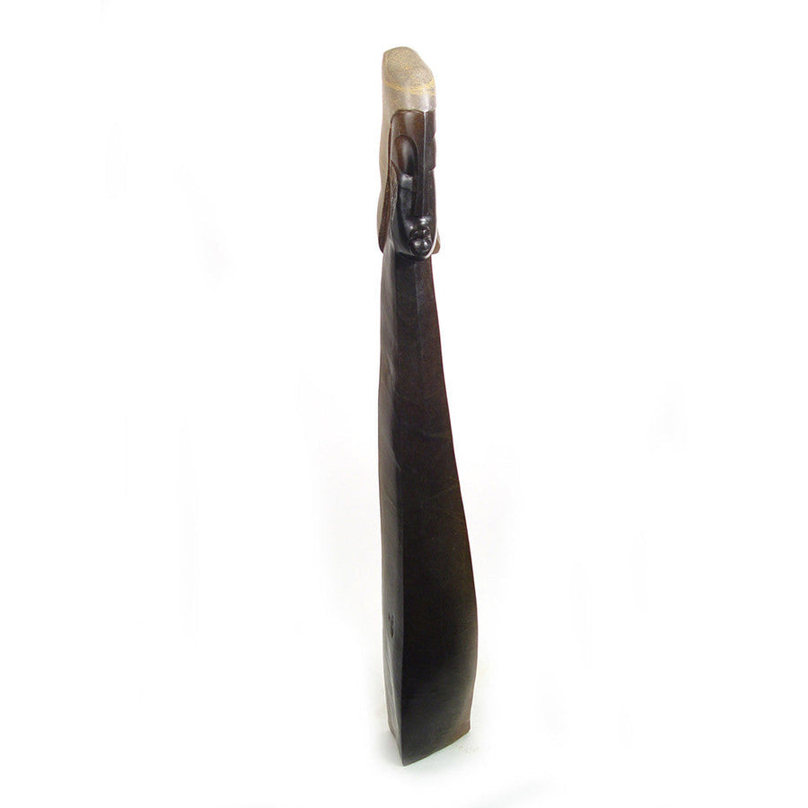 Humble Woman - One of a kind sculpture by Mbare Ltd - main product image for Resin Society