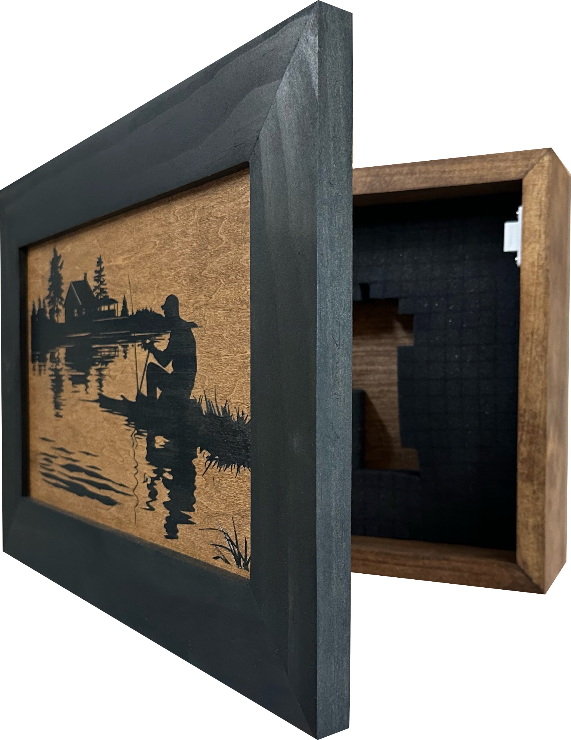 Rather Be Fishing Hidden Gun Safe by Bellewood Designs - product image 11 for Resin Society