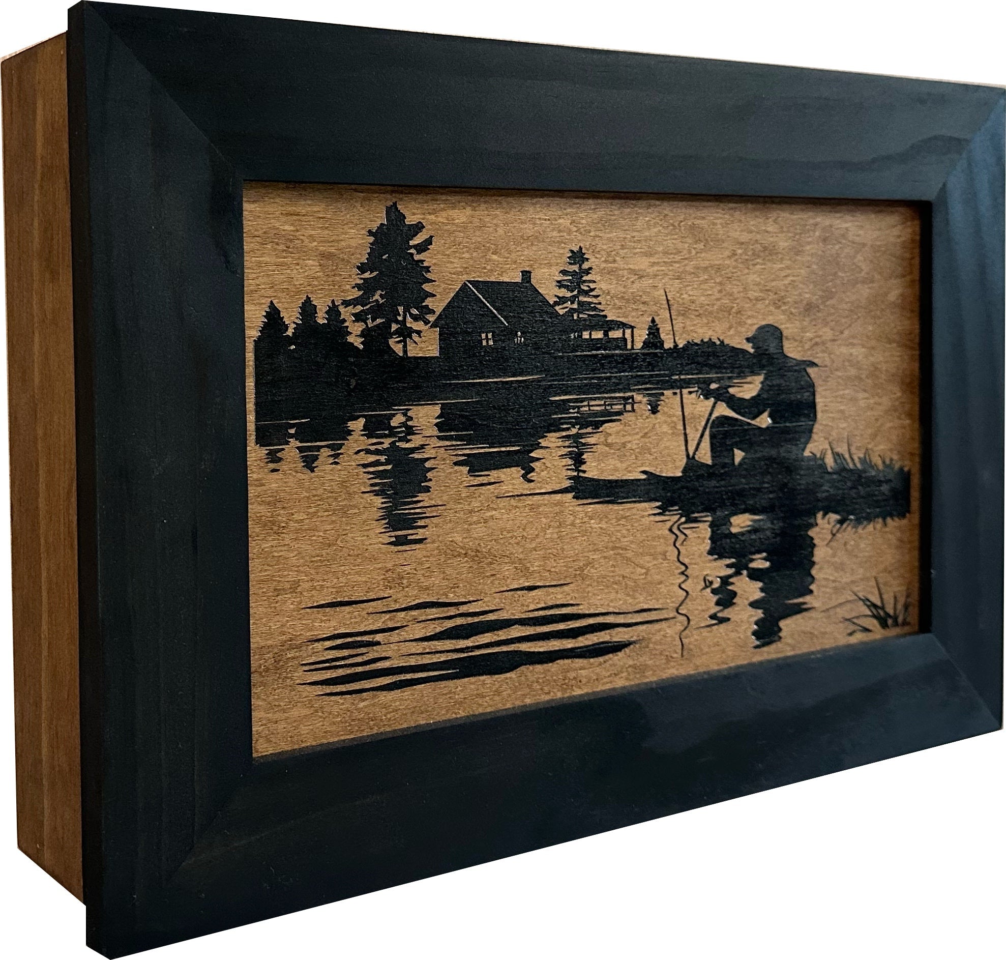 Rather Be Fishing Hidden Gun Safe by Bellewood Designs - product image 14 for Resin Society