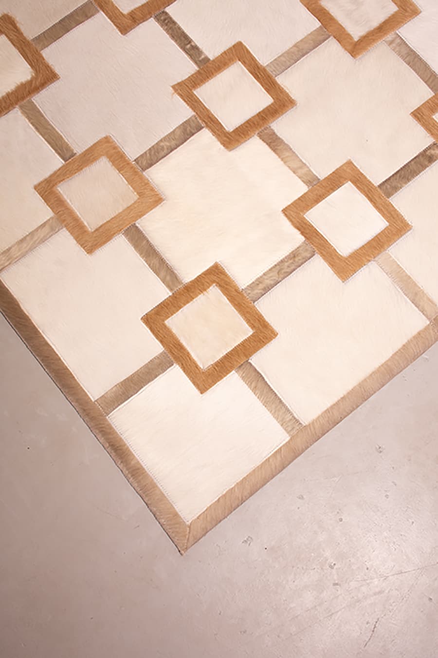 In Situ - Custom Cowhide Rug by Homelosophy