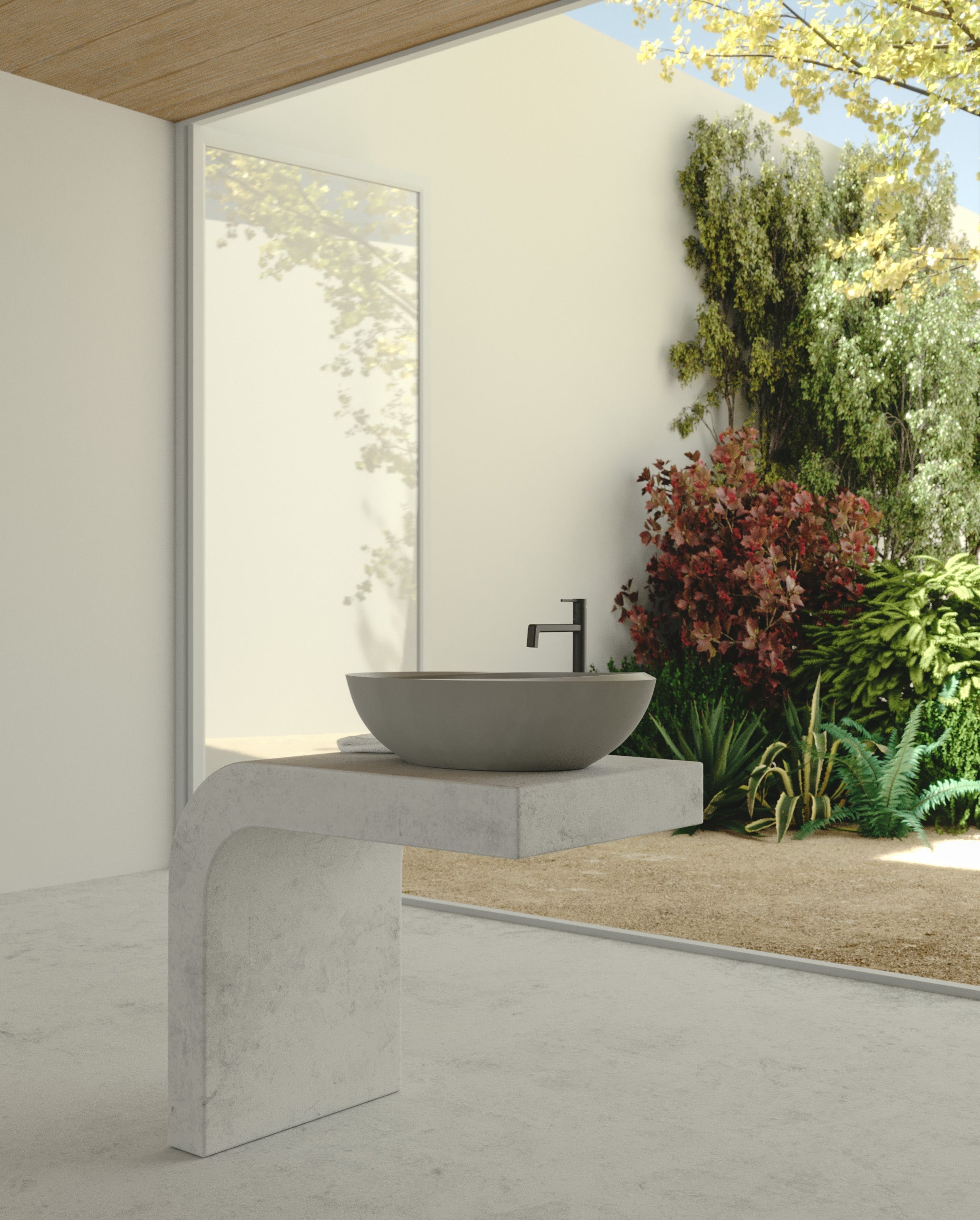 Oval Bathroom Sink by VAST Studio - product image 5 for Resin Society
