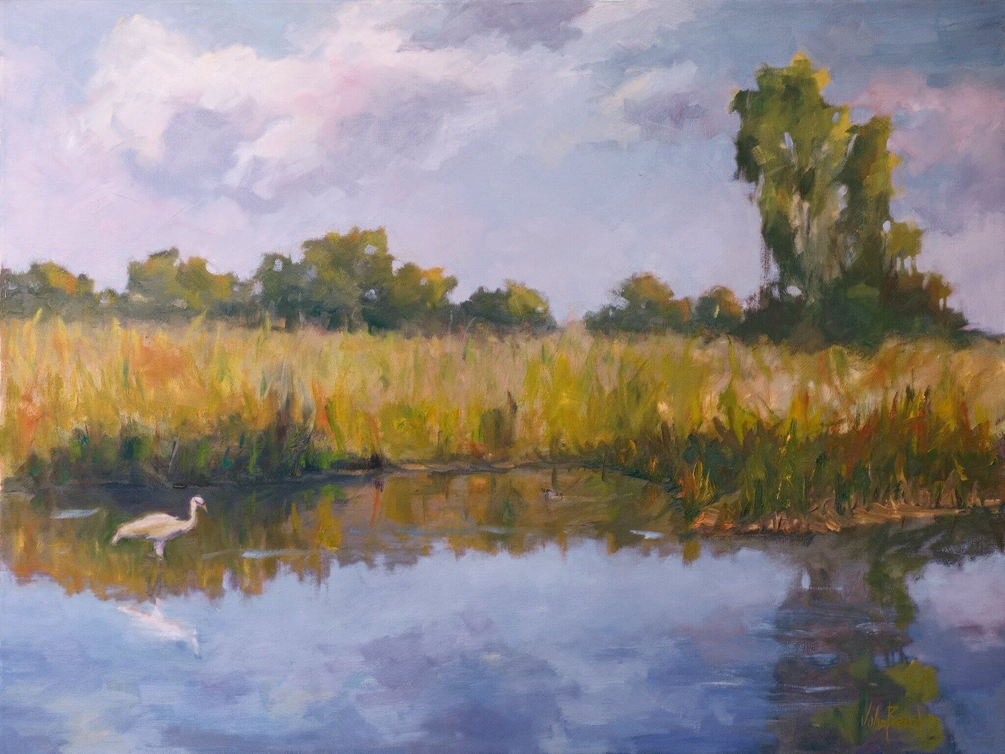 Intercoastal Artist Enhanced Canvas Print by John Beard Collection - main product image for Resin Society