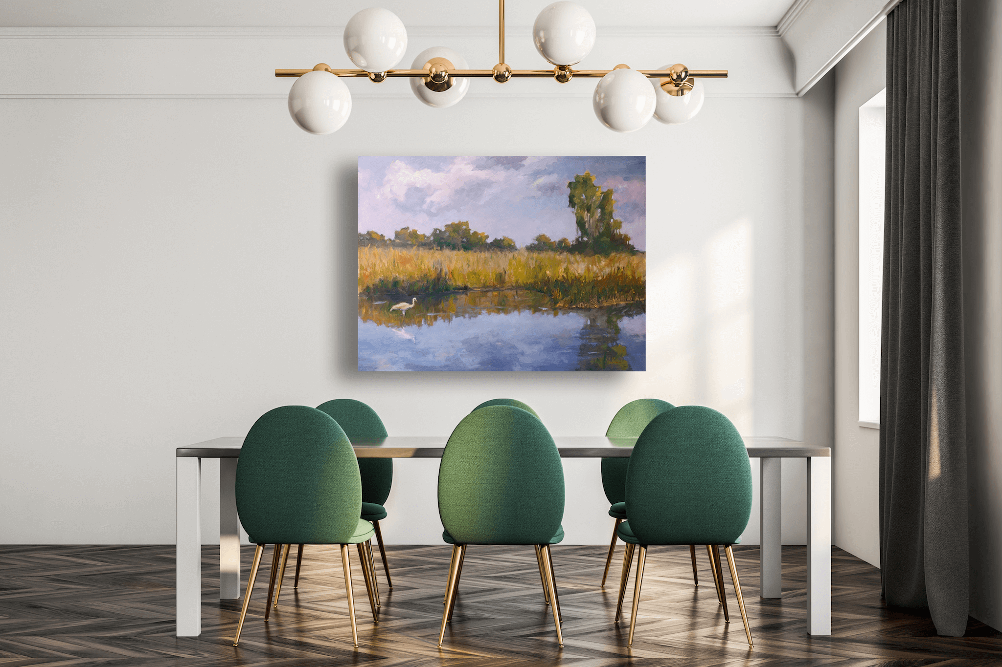 Intercoastal Artist Enhanced Canvas Print by John Beard Collection - product image 4 for Resin Society