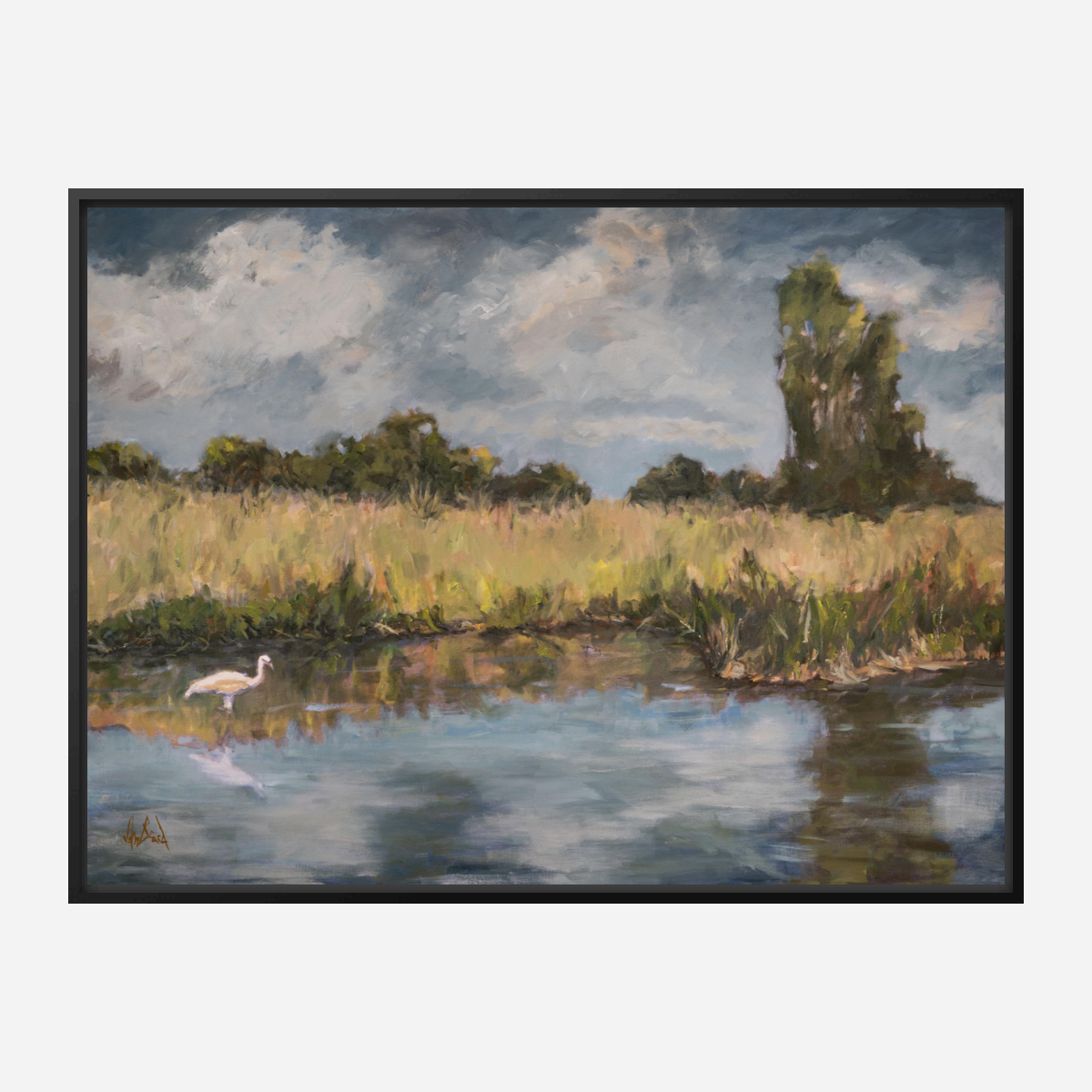 Intercoastal Artist Enhanced Canvas Print by John Beard Collection - product image 5 for Resin Society
