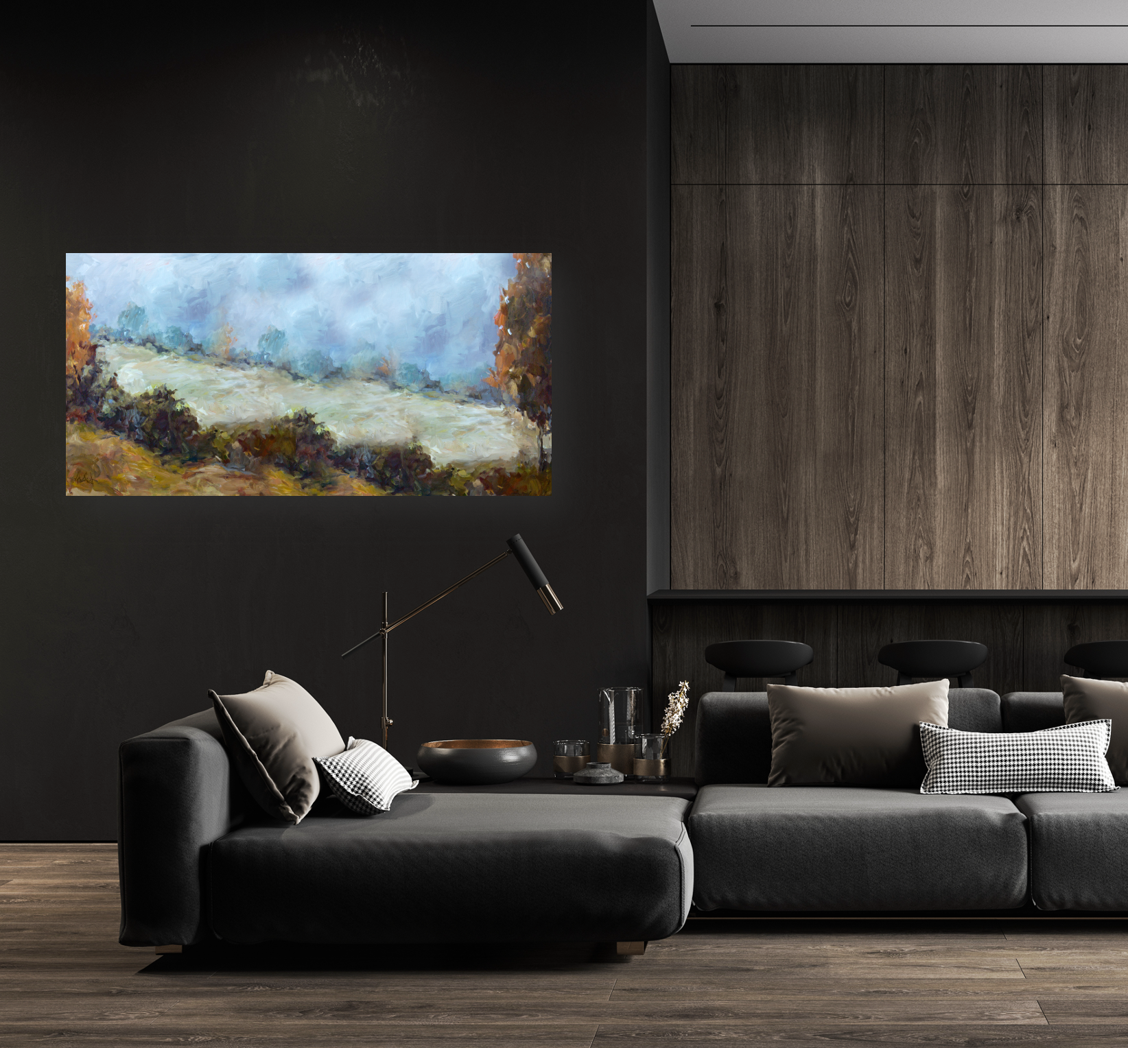 In the Fields Artist Enhanced Canvas Print by John Beard Collection - product image 4 for Resin Society