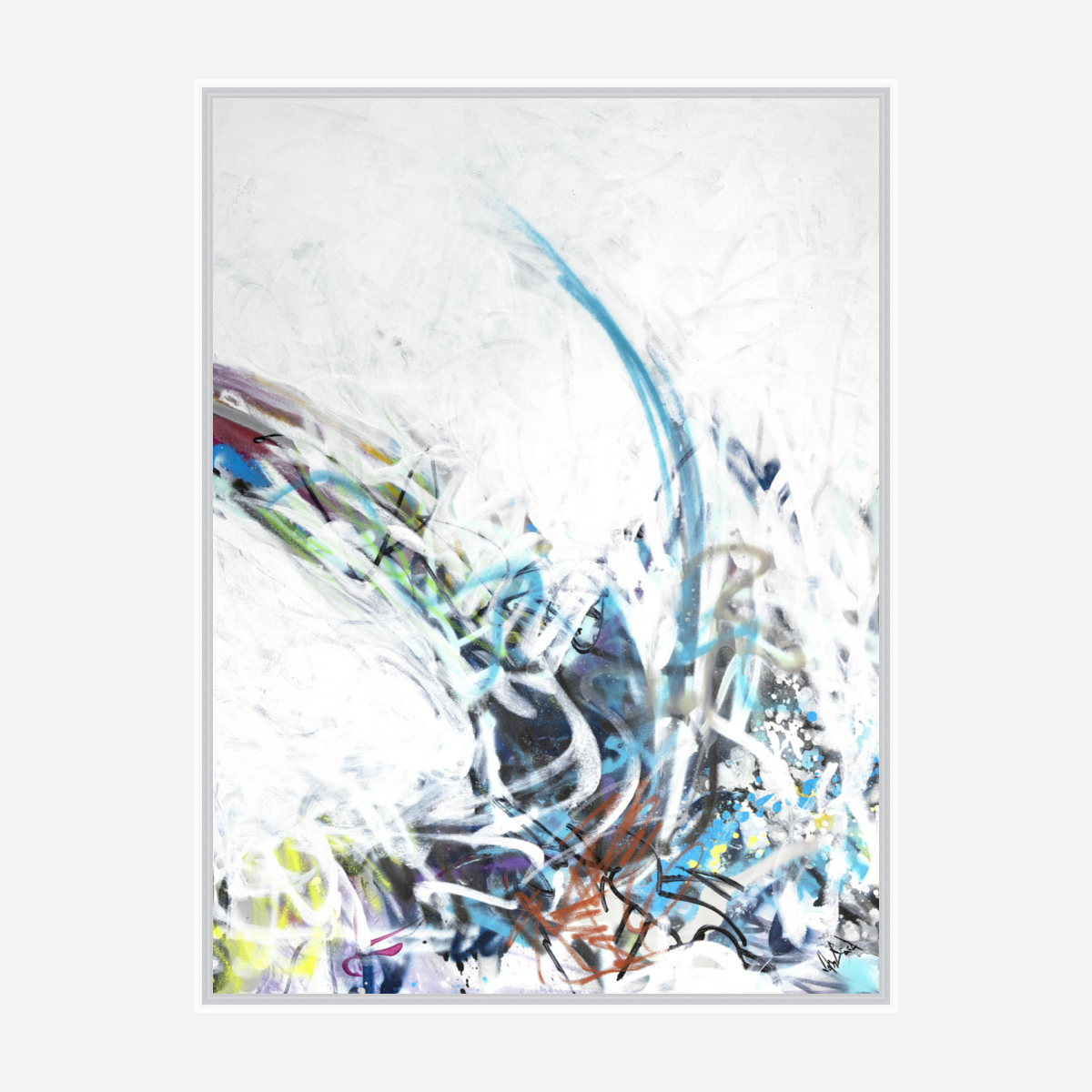 Irrevocably Artist Enhanced Canvas Print by John Beard Collection - product image 7 for Resin Society