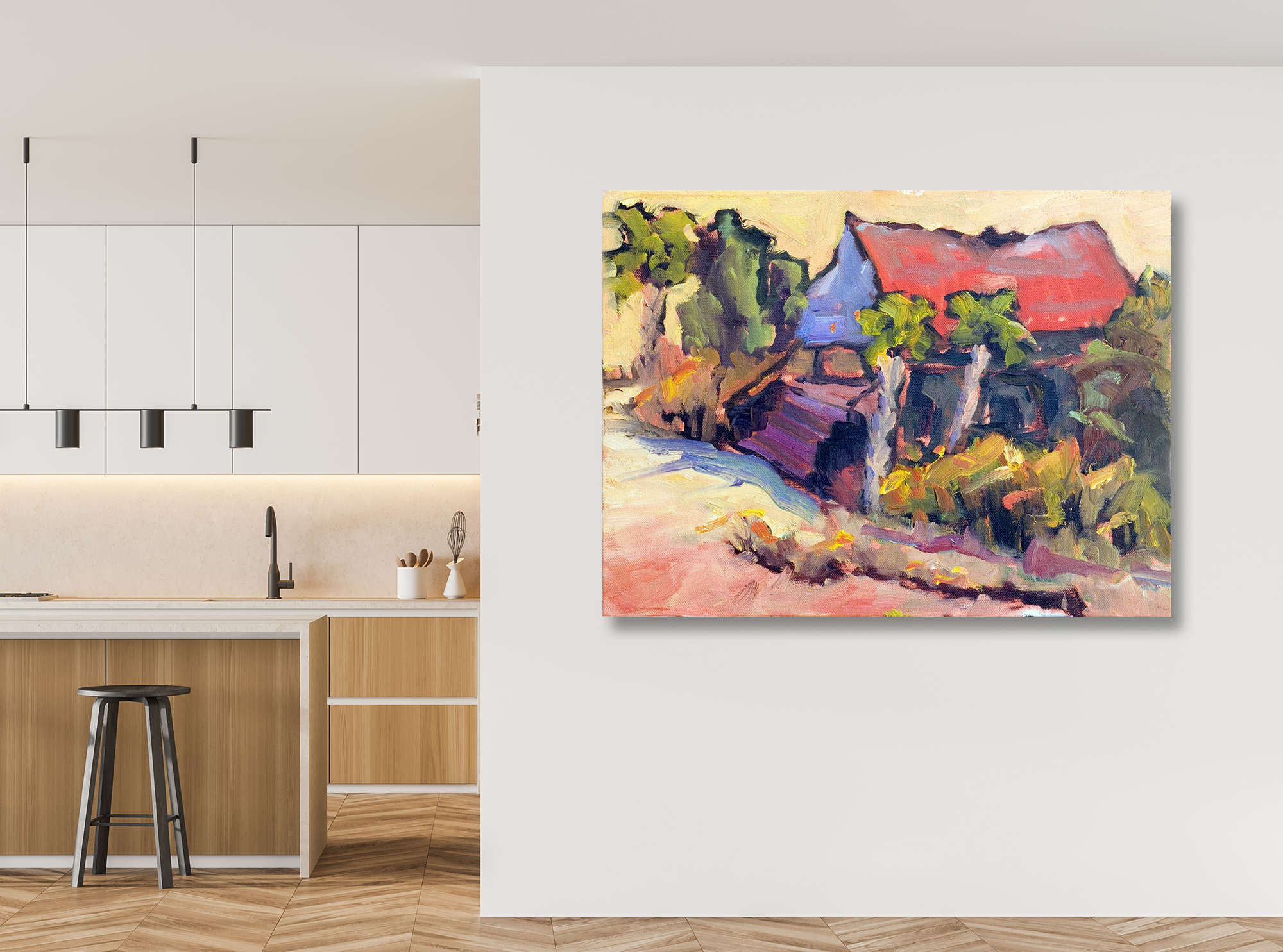 Island Fever Artist Enhanced Canvas Print by John Beard Collection - product image 4 for Resin Society