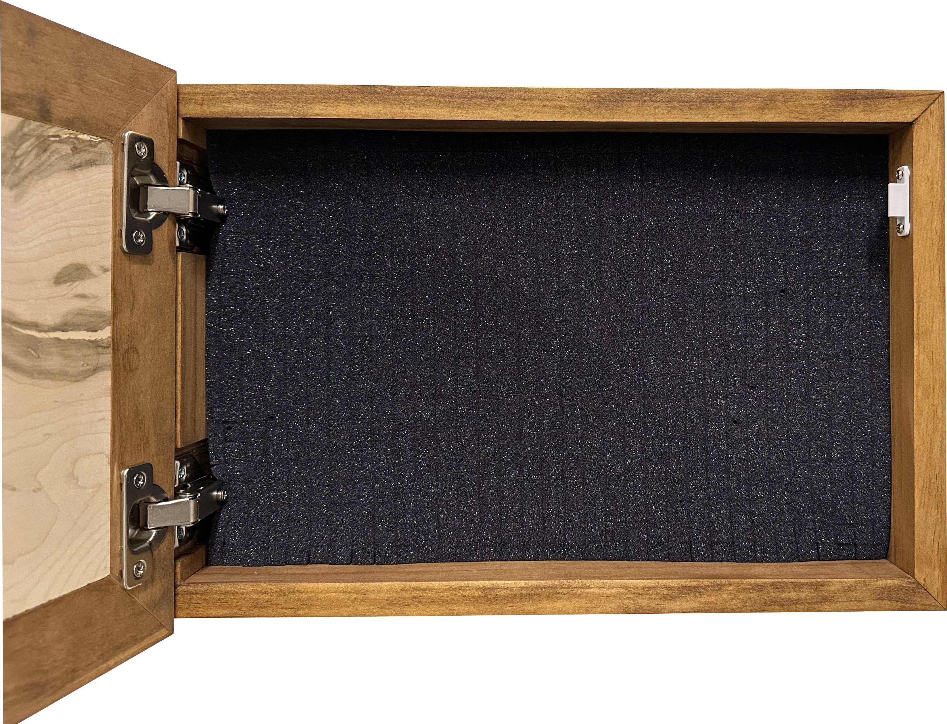 Iwo Jima Flag Raising Decorative Wall-Mounted Secure Gun Cabinet by Bellewood Designs - product image 7 for Resin Society