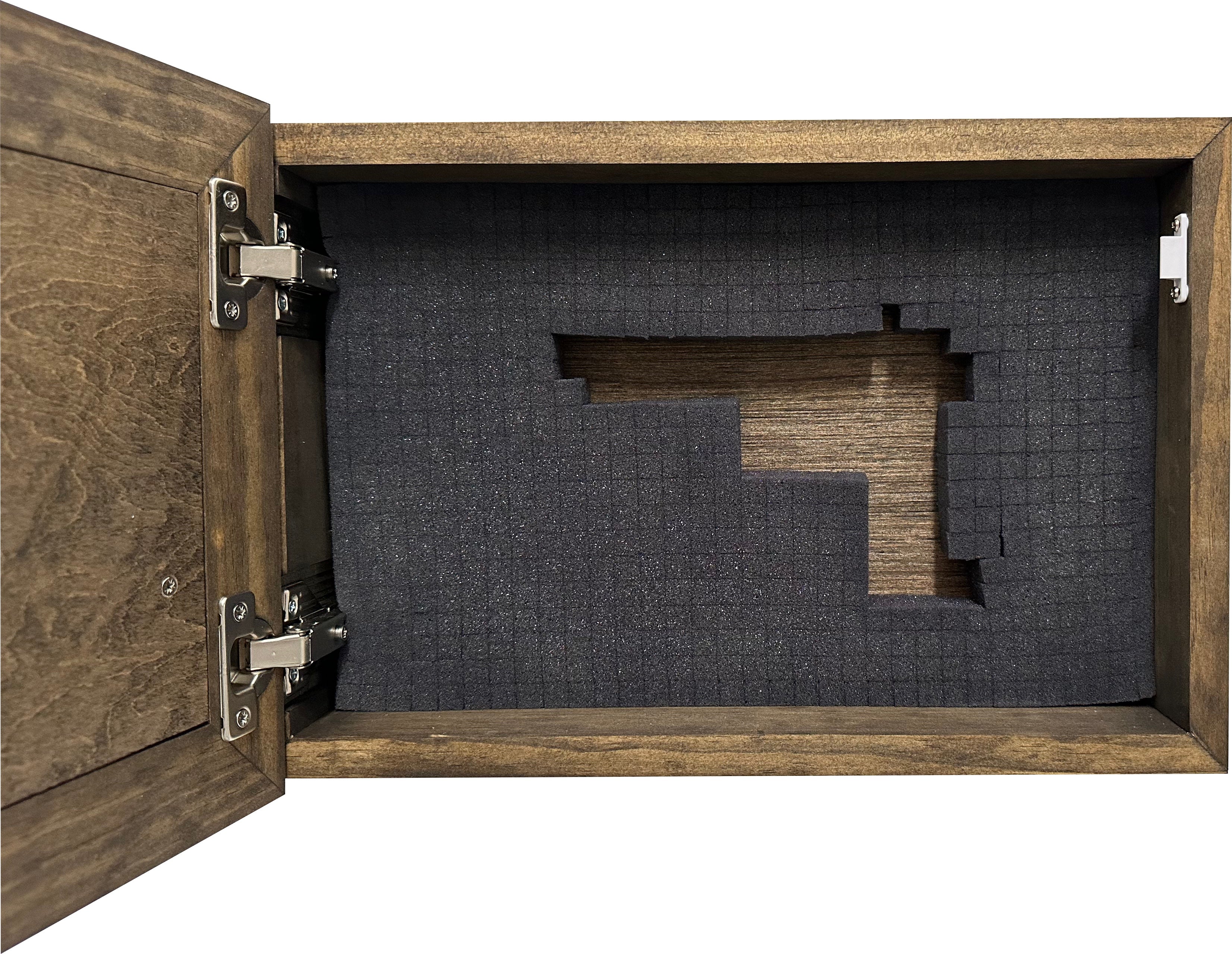 American Flag & Patriotism Decorative & Secure Wall-Mounted Gun Cabinet by Bellewood Designs - product image 5 for Resin Society