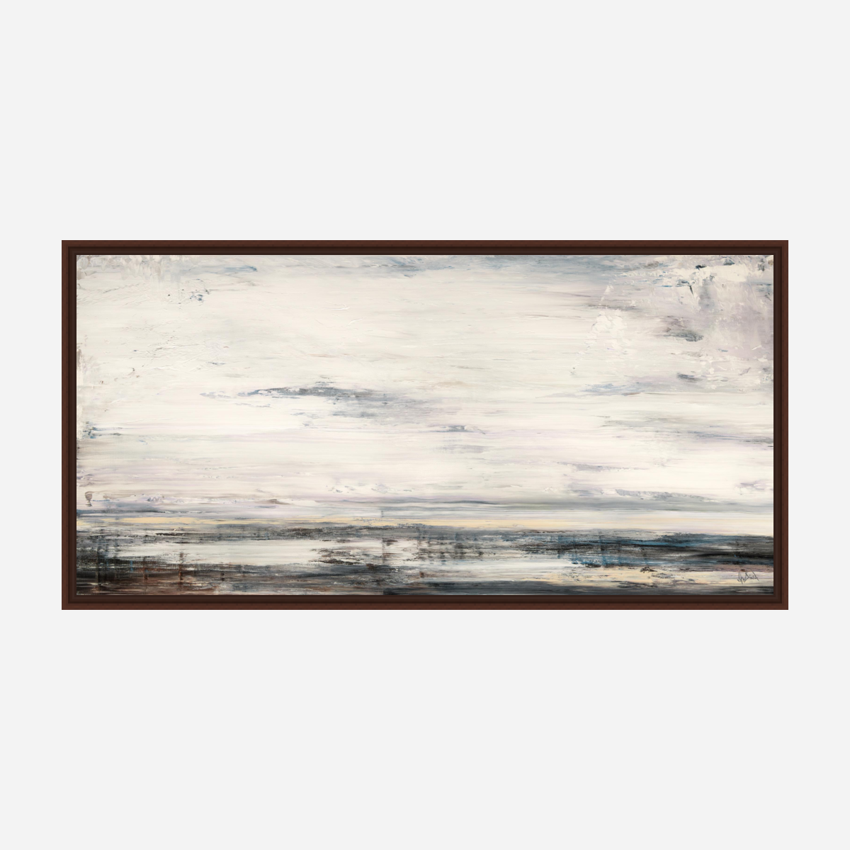 Jade Sea Artist Enhanced Canvas Print by John Beard Collection - product image 6 for Resin Society