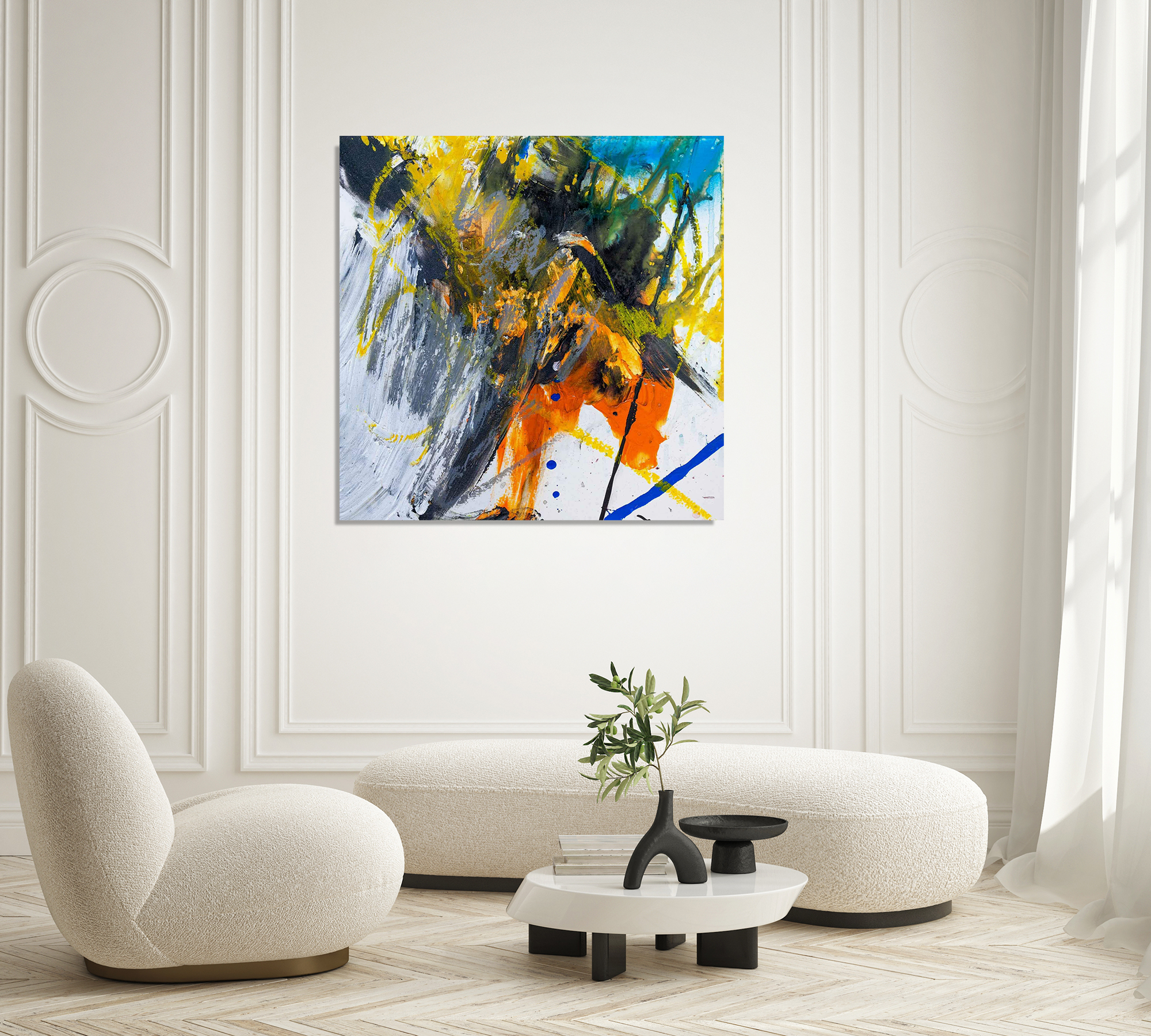 Jasper Artist Enhanced Canvas Print by John Beard Collection - product image 2 for Resin Society