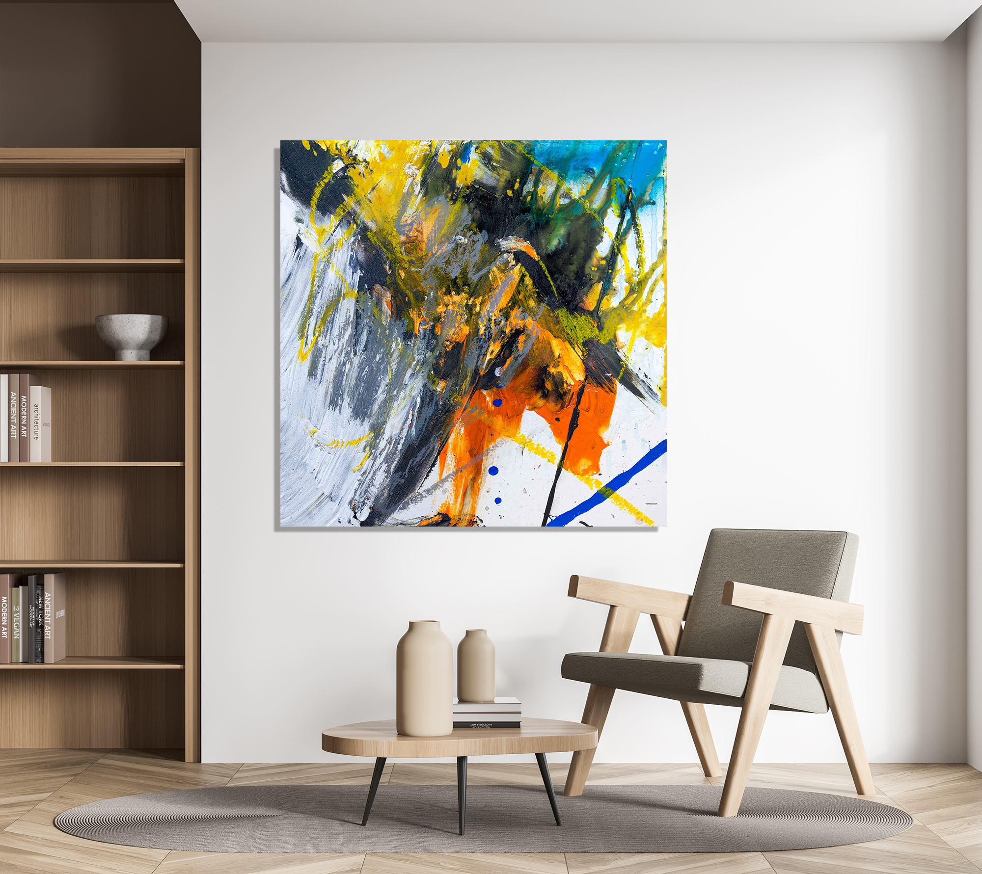 Jasper Artist Enhanced Canvas Print by John Beard Collection - product image 4 for Resin Society